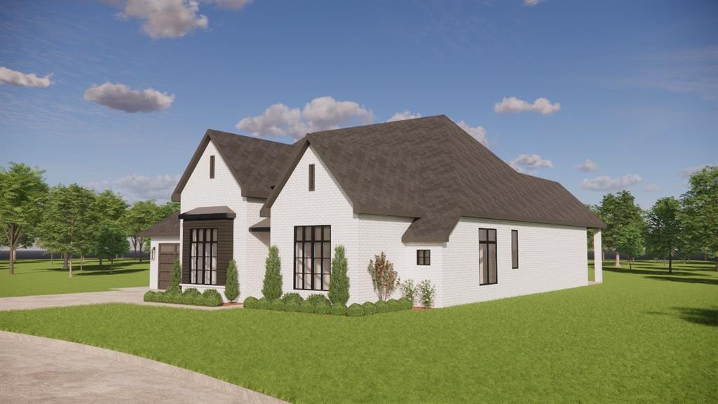 Welcome to Fallbrook, one of Edmond's premier communities, where beautiful homes, exceptional amenities, and a welcoming neighborhood create a place to call home! This one-of-a-kind home by Bill Roberts Custom Homes showcases elegant design & exceptional quality throughout. Created by our in-house designer, this thoughtfully designed floor plan features 4 bedrooms, 4.5 baths, a cozy study nook & a spacious flex room ideal for a media room, larger study, or second living. From the moment you enter, you’ll be greeted by syunning wood ceiling beams that set the tone for the custom finishes found throughout this home. Interior designer-curated finishes and rich cabinetry create a warm & refined atmosphere. The chef’s kitchen includes KitchenAid  appliances, walk-in food pantry & a butler’s pantry for seamless entertaining. French doors off the dining area open to a covered outdoor living space overlooking an east-facing backyard—perfect for enjoying serene sunrises & cooler evenings. The private primary suite boasts a spa-like bath with soaking tub, walk-in shower, & double vanities. The generous walk-in closet connects directly to the utility room for everyday ease. From the 3-car tandem garage, step into a large mudroom & convenient powder bath. Both downstair guest bedrooms offer walk-in closets & en-suite baths with walk-in showers. This home offers a second level that includes a large bedroom, full bath and walk-in closet. Fallbrook is an exceptional gated community with elevated  amentities and beautifully maintained surroundings. Residents enjoy a neighborhood clubhouse with a full-service kitchen and spaciouse entertaining area. Also included, a work out facility, adult pool and children's aquatic pool. Acres of manicured common area with ponds, create an inviting setting to enjoy the outdoors! Estimated completion end of December 2026.