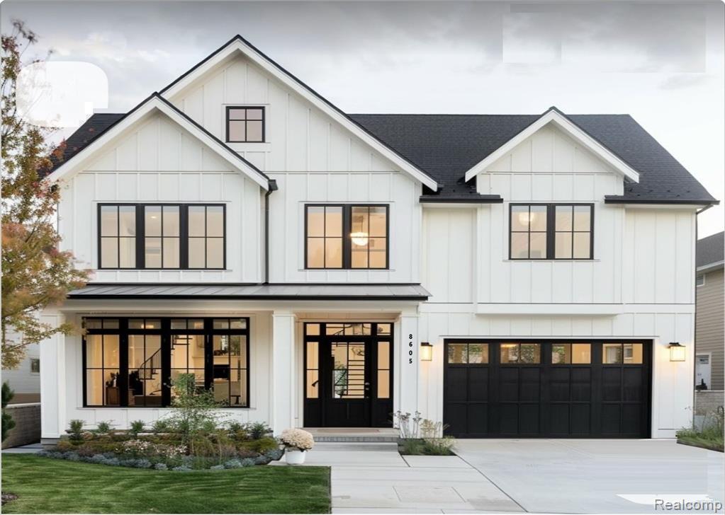 TO BE BUILT – EXECUTIVE-STYLE LIVING ON LOWER STRAITS LAKE
NESTLED ON A PRIVATE ROAD, THIS STUNNING 4 BEDROOM, 3.5 BATH, 3,100+- SQ FT CONTEMPORARY FARMHOUSE SCHEDULED FOR COMPLETION IN 2026—OFFERS A PERFECT BLEND OF WARMTH AND MODERN SOPHISTICATION. DESIGNED FOR TIMELESS APPEAL WITH A FRESH, CONTEMPORARY TWIST, THE HOME FEATURES A LUXURIOUS MASTER SUITE WITH MULTIPLE WALK-IN CLOSETS, A FREESTANDING SOAKING TUB, AND DUAL VANITIES. THE KITCHEN AND BREAKFAST AREA ARE BATHED IN NATURAL LIGHT AND OFFER PICTURESQUE VIEWS OF THE LAKE, COMPLEMENTED BY A SPACIOUS LARGE PANTRY. A LARGE MUDROOM WITH ITS OWN PRIVATE ENTRY ENHANCES EVERYDAY FUNCTIONALITY. ALL BEDROOMS ARE APPOINTED AS ELEGANT SUITES, ENSURING COMFORT AND PRIVACY THROUGHOUT. THE WALKOUT BASEMENT PROVIDES ADDITIONAL SPACE FOR ENTERTAINMENT OR RELAXATION (EXISTING HOME TO BE DEMOLISHED.)