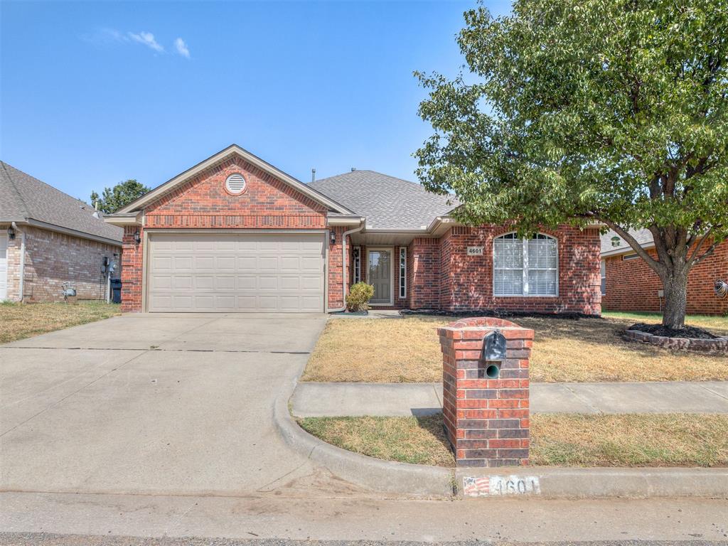 Welcome home to this well-maintained 3-bedroom, 2-bath home in the Sunny Pointe community! Offering over 1,500 square feet and a functional, easy-living floor plan, this home is move-in ready with thoughtful updates already completed.The kitchen features granite countertops with plenty of workspace, and both bathrooms feature granite countertops as well. Neutral paint throughout keeps the home feeling bright, clean, and ready for your personal touch. New wood laminate flooring was installed in the bedrooms in 2025, along with updated lighting and ceiling fans throughout.Major exterior improvements have already been taken care of, including a new roof and new fascia in 2025—two valuable updates the next owner won't have to worry about.Out back, a covered patio overlooks the spacious backyard, creating a great space for grilling, entertaining, pets, play, or simply relaxing outdoors.With comfortable living spaces, valuable recent improvements, and a great layout, this Sunny Pointe home is ready for its next owner!