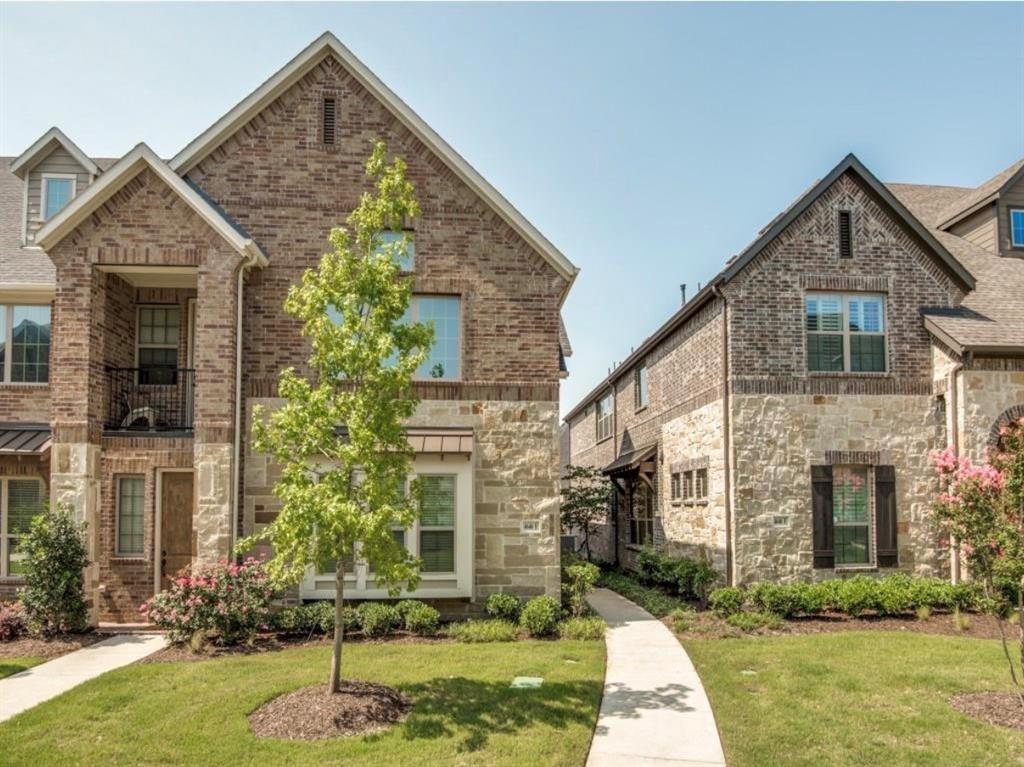 Experience stylish, low-maintenance living in this beautiful two-story corner-unit townhome filled with natural light. The impressive living room features soaring two-story ceilings and seamlessly flows into the open-concept kitchen and dining area, creating the perfect setting for both everyday living and entertaining. A convenient powder bath is located on the main floor for guests. Upstairs you'll find 3 bedrooms, 2 full bathrooms, and a centrally located laundry area for added convenience. Wood flooring extends throughout the entire home, including the staircase, complemented by elegant decorative lighting in the dining space that adds warmth and sophistication. Washer, dryer, and refrigerator are all included.Enjoy peaceful walks to the nearby community lake and scenic walking trails. Ideally located just minutes from Arbor Hills Nature Preserve and Grandscape, with premier shopping, dining, and entertainment close by. Exterior maintenance is managed by the HOA, offering true lock-and-leave convenience. An exceptional opportunity to own a beautifully maintained home in a prime location; schedule your private showing today!!