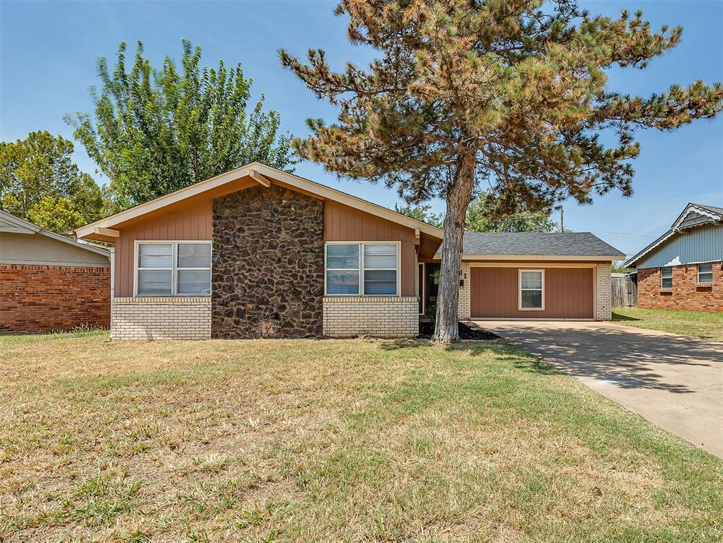 Affordably priced 4-bedroom, 2 bath with a flexible floorplan that offers endless possibilities for creating a home that offers room for all. New interior paint, flooring, appliances, hood vent and more. Cozy sunroom (12x16) and large covered patio plus a large inside utility room are added bonuses to this move on ready home. Conveniently located within a short distance to great shopping and restaurants. You will love the fact that the master bedroom and a secondary bedroom have a private access to a bathroom making this home great for roommates and multi generations. Last but not least this seller has  installed a new class 4 roof that should save you bucks  on your insurance premium. Make an appointment today.