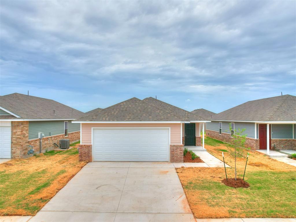 Conveniently located in the Moore School District, with the elementary school just a 5-minute drive away! You’ll also enjoy quick access to Tinker Air Force Base in under 10 minutes and Boeing in less than 5. Everything you need is right at your fingertips—don’t wait! Schedule your showing today! The Brady floorplan features an open concept design with a spacious island that overlooks the living area, making it perfect for hosting gatherings. Storage won’t be an issue with an oversized pantry and two additional linen/coat closets. This home also backs up to the neighborhood playground! Our homes stand out due to the quality behind the walls, including blown-in insulation, Tyvek wrap, and tornado anchor bolts and straps. Plus, you’ll benefit from freeze-proof spigots and Uponor PEX pipes for added durability. Every home comes with top-of-the-line standard features, from tankless water heaters to premium insulation and built-in tornado safety measures, ensuring your peace of mind. Outdoors, you’ll appreciate fully sodded yards and beautiful landscaping that adds to your home’s curb appeal. As a local, family-owned business with deep roots in Oklahoma since 1981, we are dedicated to building homes to a higher standard. Our energy-efficient designs will help you save money month after month. Don’t miss out—schedule your showing today and make your dream home a reality!
