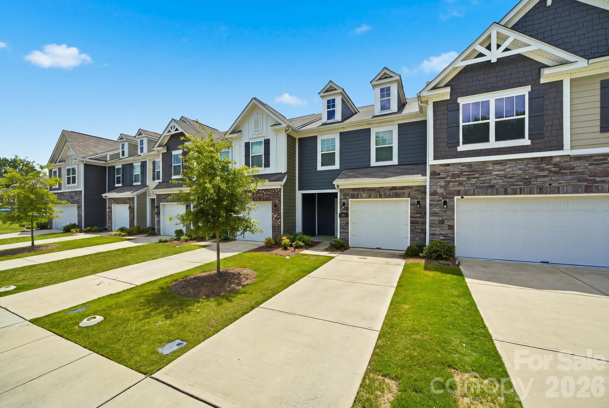 3-bedroom, 2.5-bathroom residence in Harpers Run community! Highlights include an open floor plan with kitchen with white cabinets, a center island, granite counter tops, stainless steel appliances, and a cozy living area and dining area. Upstairs, plush carpeting adds comfort to the bedrooms, including a spacious master suite with a walk-in closet! Complete with an attached 1-car garage and located near local restaurants and Stalling Municipal Park, this is an incredible opportunity to make this property your new home! Upstairs, the spacious primary suite easily accommodates a sitting area. The primary bathroom features a dual vanity, a walk-in glass-enclosed shower, and flows to a generous walk-in closet. Two additional guest bedrooms are also located on the upper level  Harpers Run is conveniently located just minutes from downtown Matthews, I-485, the new Atrium Health Union West, and everyday essentials including groceries, shopping, plus dining in Stallings, Indian Trail, and South Charlotte! Home is investor friendly with minimum 12 month leases allowed. No rental cap!