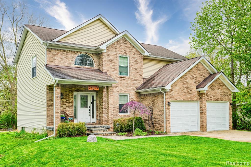 This exceptional Novi home on a dead-end street is set on a sprawling half-acre lot within the highly sought-after Novi School District, yet conveniently located near the heart of Novi just minutes from the Novi Town Center and Main St. The home boasts a stunning kitchen renovation from 2021 featuring custom Lafata cabinets with crown molding, elegant quartzite countertops, recessed lighting, and stainless steel appliances that include a gas range with convection oven. The primary suite is highlighted by soaring vaulted ceilings, a large walk-in closet, and an ensuite bathroom featuring a dual vanity and separate garden bathtub and shower. The laundry room includes a versatile walk-in shower—perfect for a doggie wash or a convenient third bathing station. With four bedrooms and a basement finished in 2015 that features high ceilings and an additional half bath, there is no shortage of living space. Key mechanical updates include a new hot water heater (2025), a furnace and AC replaced in 2017, and a beautiful composite deck ideal for enjoying the expansive backyard. And don’t forget about the attached 2-car garage. This home is a joy to walk through.  Schedule a showing today.