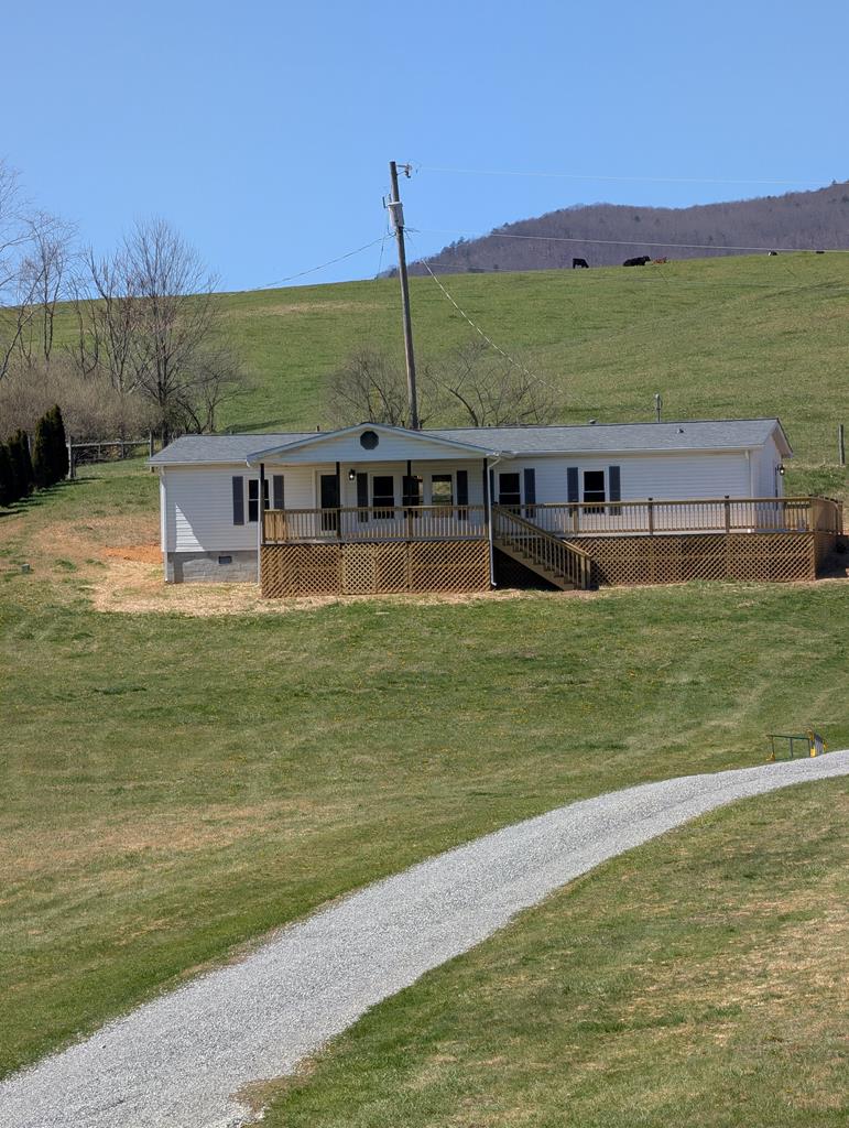 This Stunning home  on  a little over 2 acres is definitely a turnkey,  On a permanent foundation, Featuring a new roof and gutters , New decking, New Heating & Cooling system, New windows, All New Kitchen Appliances, Butcher Block countertops, Water Heater,  Flooring, paint, and fixtures. Plenty of space for the whole family and you can rest your worries knowing this home has everything new and awaiting you.