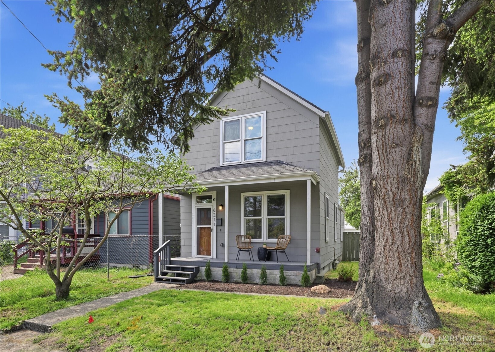 Discover this beautifully updated 3-bedroom, 2-bath standalone home in the heart of Seattle’s vibrant Georgetown neighborhood. Fully renovated in 2016, this 1,150 sq ft residence blends modern comfort with classic charm, featuring an inviting front porch perfect for relaxing mornings and a sun-soaked west-facing back deck ideal for evening gatherings. The expansive backyard offers endless possibilities, from gardening and entertaining to the potential for a detached accessory dwelling unit (DADU), adding flexibility for future living space or rental income. Georgetown is one of Seattle’s most distinctive and creative communities, known for its eclectic mix of historic character and thriving arts scene. Just minutes from Downtown Seattle, SoDo, and the Stadium District, this location offers exceptional commuter convenience with quick access to I-5, I-90, Highway 99, and Sea-Tac Airport. Whether heading into the city for work or traveling beyond, connectivity is effortless. The neighborhood is a destination in itself, celebrated for its award-winning restaurants, popular breweries, artisan coffee shops, and lively music venues. Additional highlights include proximity to schools, parks, and everyday amenities, along with off-alley parking for three vehicles—an increasingly rare convenience in Seattle. This property offers a unique opportunity to enjoy a move-in-ready home with future development potential, all within one of the city’s most character-rich neighborhoods.