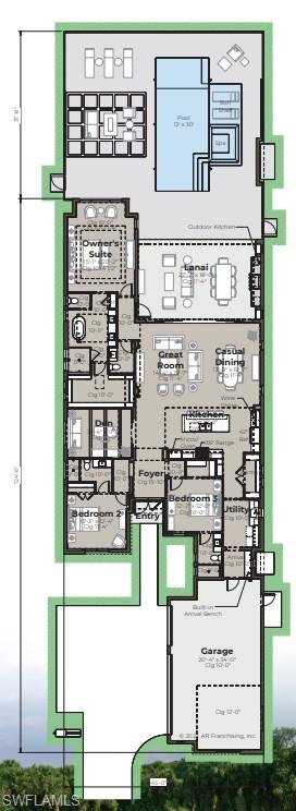 View of home floor plan