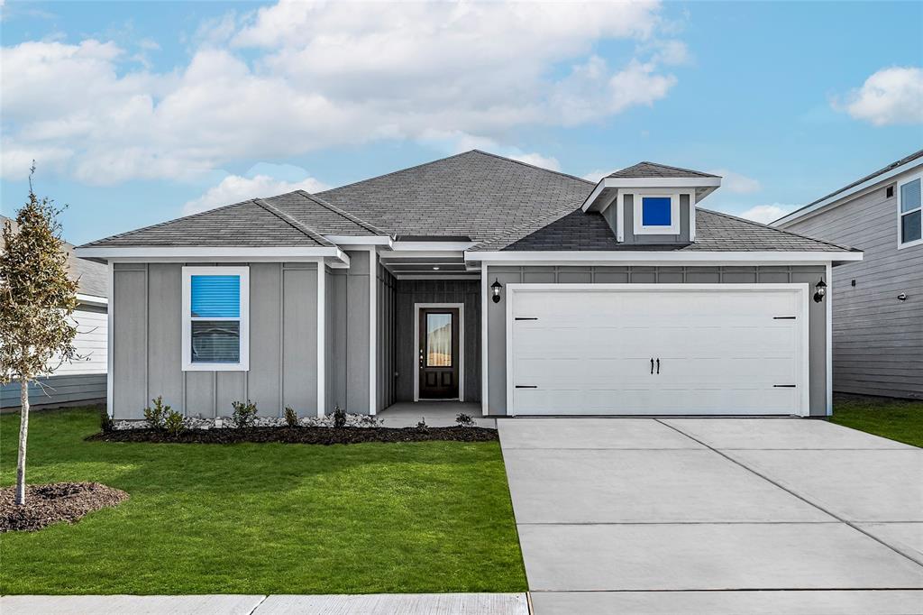 This charming single-story home in Fort Worth offers plenty of space and a convenient location to match. Situated near the entrance of the community and just down the street from the neighborhood park and splash pad, this four-bedroom home features two full baths, a spacious family room, a chef-ready kitchen, and a private master suite with an en-suite bathroom. The open-concept layout is thoughtfully designed to create the perfect setting for entertaining and everyday living. Additionally, this home comes equipped with a host of impressive upgrades at no extra cost, including energy-efficient Whirlpool® appliances, granite countertops, designer wood cabinetry with crown molding, a Wi-Fi-enabled garage door opener, and more