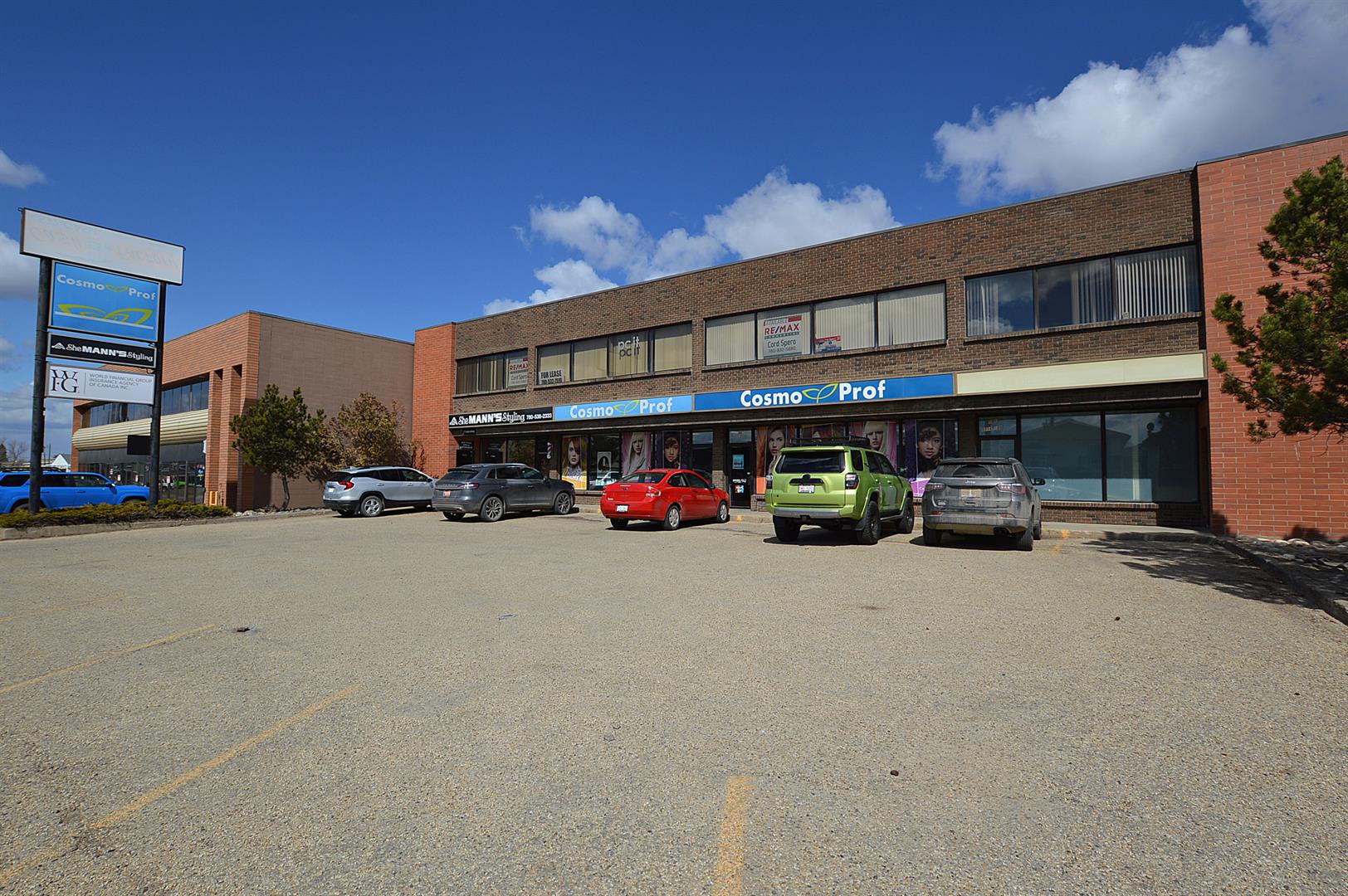 Owner-operators take note. This well-maintained commercial building is ideally located in the heart of the city center and offers an excellent opportunity to occupy the upper floor while generating income from the remaining leased space. The property features 11,580 SF of total leasable area, including 6,900 SF available on the second floor, making it ideal for a professional office user or expanding business. Ample client parking is available at the front, with 11 energized stalls at the rear for staff. Recent upgrades include refreshed common areas with LED hallway lighting, new paint, and carpet tiles, creating a clean and modern feel throughout. The parking lot has also been recently resealed, extending its lifespan for years to come. The layout allows for the potential installation of an elevator in the southeast corner to improve accessibility. Opportunities like this rarely become available at a price well below replacement cost. Call your Commercial Realtor® today for more information or to book a private showing.
