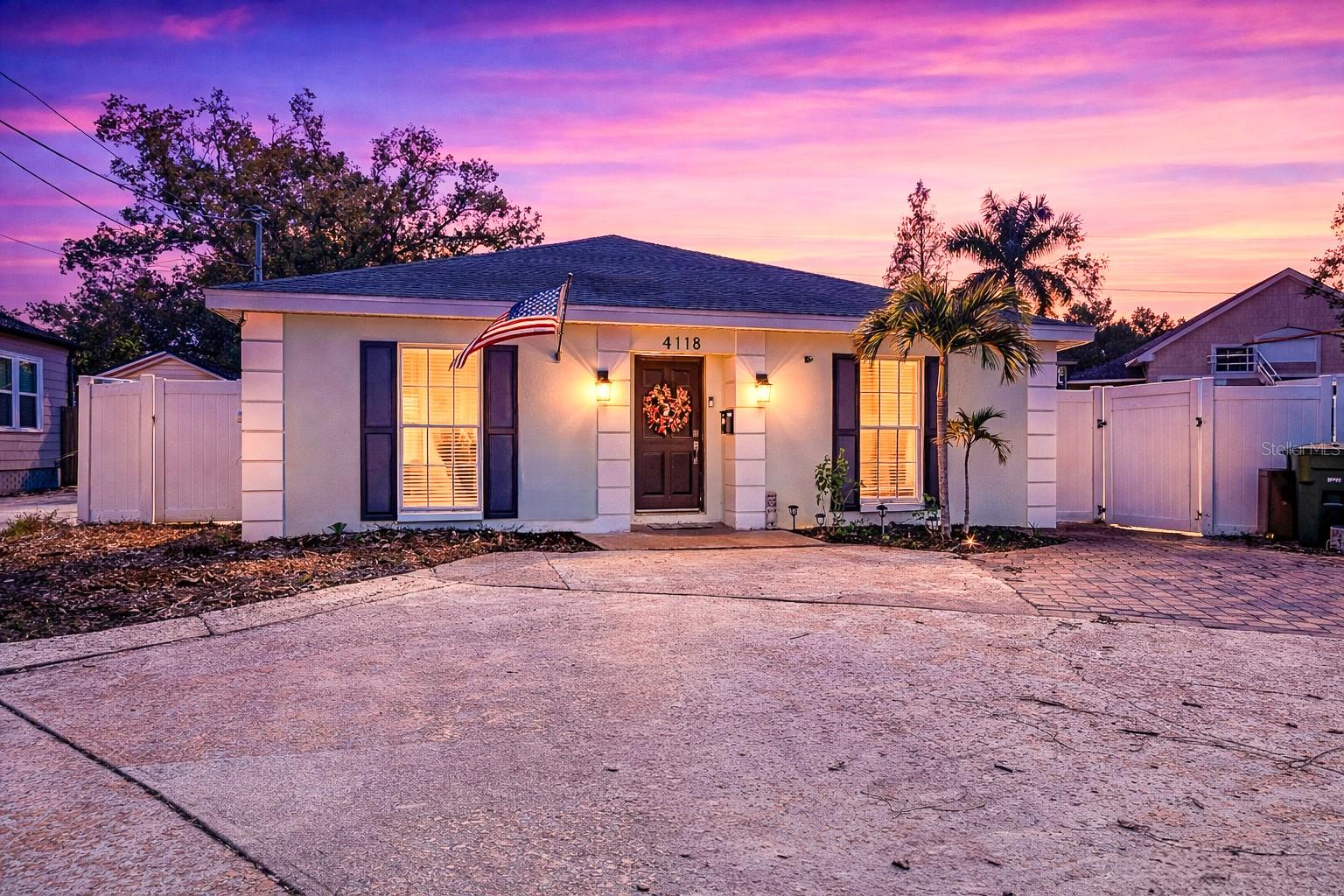 Nothing says more about your new home than location, location, location, and that’s just what you’ll get with this property nestled in South Tampa’s lovely Virginia Park neighborhood.  Worried about flooding…not this property; not only is it not in a flood zone, but water hasn’t even hit the street; it’s high and dry which should help with securing favorable insurance rates.  Sitting in the heart of the A-rated Mabry / Coleman / Plant school district, you’ll benefit from being close to Friendship Park, an array of restaurants, shopping, and easy access to downtown or the airport.  As the new owner, you won’t have to worry about the completely permitted work done on the property which includes a new roof in 2020, new electrical service and panel in 2022, new A/C system and duct work in 2022, new InstaHot water system in 2022, remodeled kitchen with new tile, cabinets and appliances in 2023, and both bathrooms totally remodeled in 2019.  The home invites you in with its traditional parquet hardwood floors throughout and practical layout.  An entry hallway leads into the living/dining room combination, while the kitchen flows into the family room.  Alongside 3 bedrooms, 2 bathrooms, and an inside dedicated laundry room, the floor plan is set on a slab foundation with solid block construction, making it super sturdy.  For outdoor living there is a fully fenced backyard , with brand new vinyl fence on the right, as well as a 10 X 25 screened porch.  Whether you want to move right on in, use it as a rental investment, or redevelop, the options are numerous.  Competitively priced you'll find this makes this property a great value for the neighborhood.  Will you be the one to claim this home?