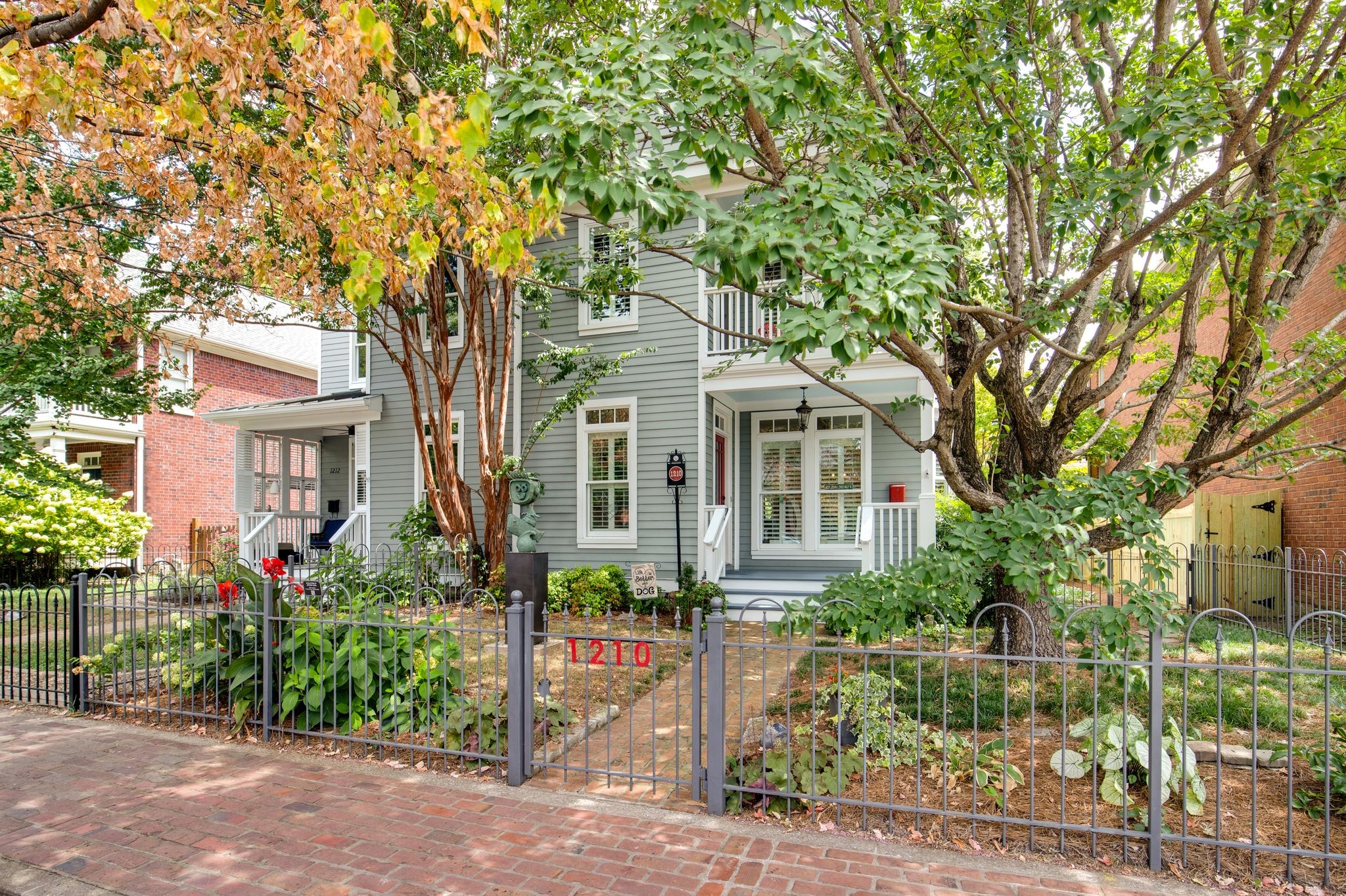 Welcome to 1210 5th Ave N, located in the heart of Historic Germantown—just steps from award-winning restaurants, coffee shops, sports/ entertainment venues, the Farmers Market, and boutique shopping, all around a mile to downtown. This beautifully maintained home blends historic charm with modern updates, including: New HVAC & tankless water heater (2020) Roof (2017) Nearly $45K in new windows (2021 & 2023) The insulated garage includes a finished DADU (2020)—perfect as a guest suite, office, studio, or potential rental. Pre-approved expansion plans by the Metro Historic Zoning Commission add future potential. Enjoy three porches (screened + covered balcony) and the walkability Germantown. A rare find in one of Nashville’s most desirable neighborhoods. Zoned MUN