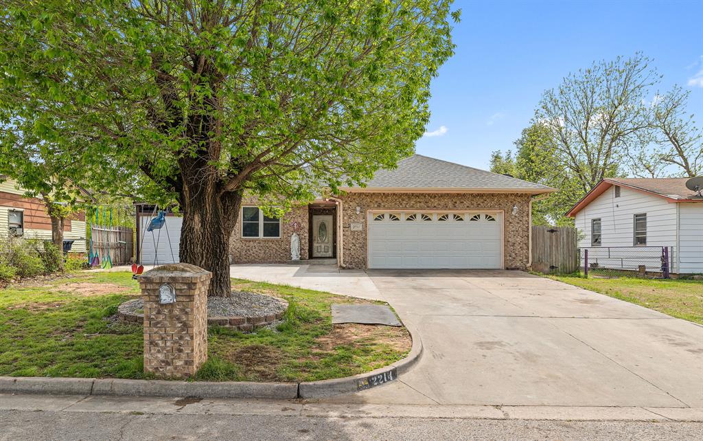 Welcome to 2214 SW 54th Street, a 3 bedroom, 2 bathroom home offering a functional layout and strong potential. With approximately 1,276 square feet, the property features defined living and dining areas that provide flexibility for a variety of uses.Notable updates include windows replaced in 2020 with a transferable 50-year warranty. A new roof April 2026.The exterior provides additional convenience with a concrete extension at the front of the home and tandem covered parking with pull-through access from the front to the back of the property. An attached garage is also included. The home sits on a generously sized lot with a backyard that allows for outdoor use or future improvements.Built in 2006 and located in an established Oklahoma City neighborhood, the property offers convenient access to major roadways, shopping, and dining. The absence of an HOA provides additional flexibility for ownership.This property presents an opportunity for buyers seeking a home with key updates and the ability to make it their own.