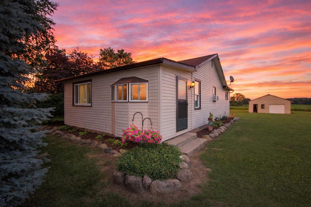 ***ANY & ALL offers will be reviewed TUESDAY 3/31 at 6pm.***A beautiful slice of country at a modest price! This move-in ready home, features an open concept, new flooring throughout, and an updated kitchen. Two bedrooms, a den, main floor laundry room, enclosed porch, and partial basement. Moving outside you'll find a nice garage with a workshop. A chicken coop with an attached run and two raised garden beds for the hobby farmer. Fiber internet connected. Located in Grand ledge school district, on a paved road. Showings start Friday at 3:30pm. Reach out to your favorite REALTOR today. Or call Lexy Whitmore (269) 967-0676.