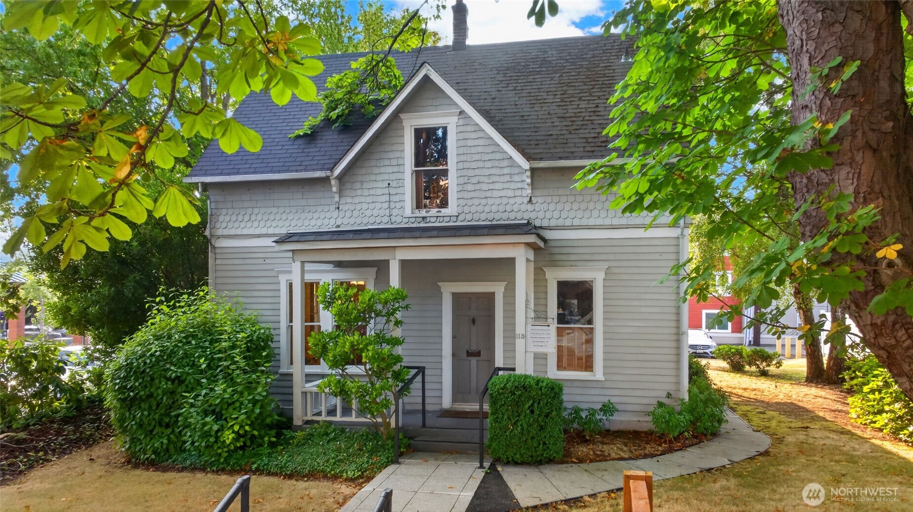 A true Edmonds original! Built in 1901 this property has character. It has been used as a business but retains the kitchen and baths necessary to call this home. Many of the craftsman features within harken back to a time gone by. Whatever your needs, whether business or residential, this home can accommodate. The location is unbeatable in terms of walk ability and proximity to all things Edmonds. Plenty of dedicated parking.