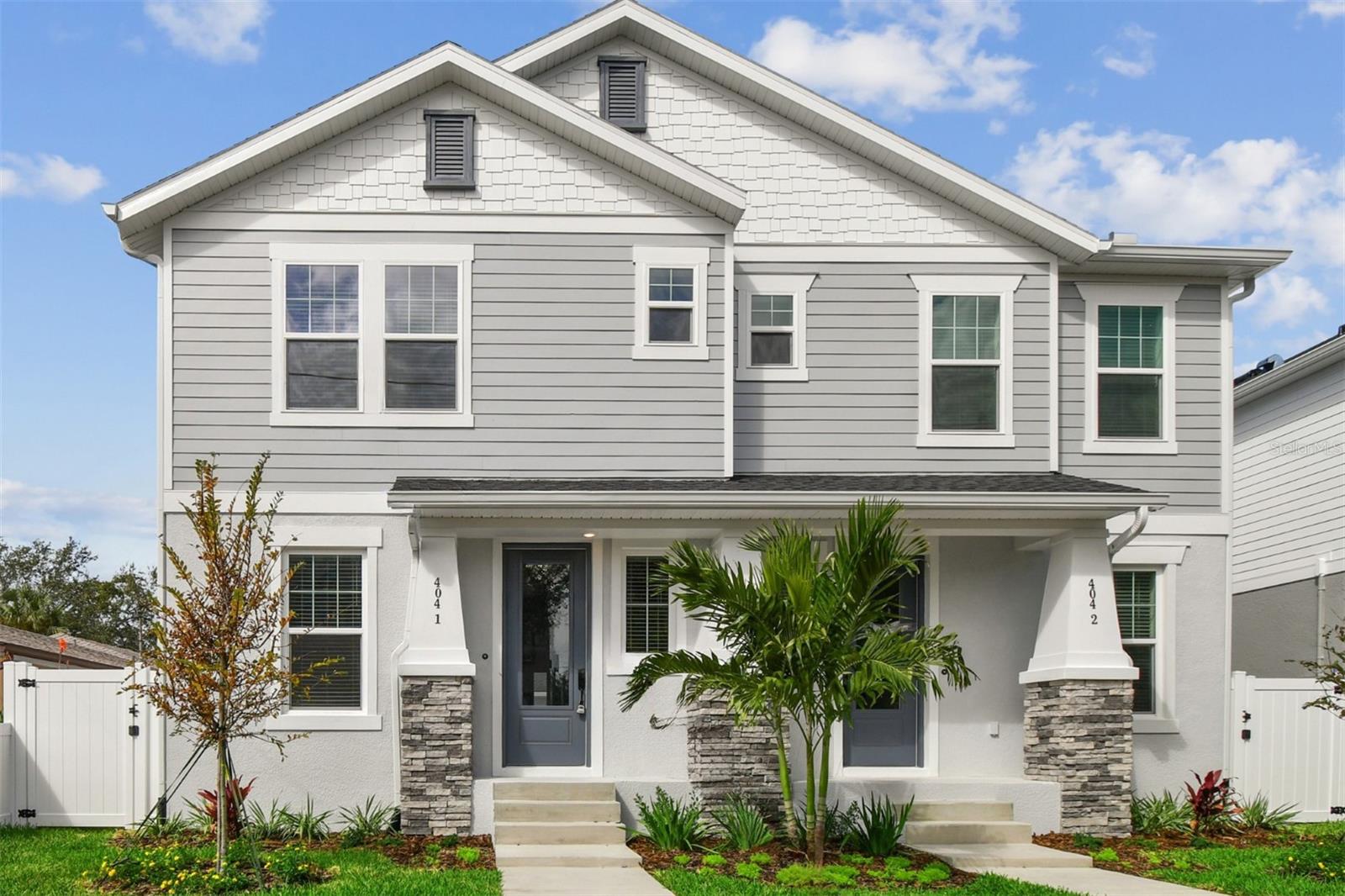Nestled in the heart of South Tampa, just a stone’s throw away from downtown and Hyde Park Village, this captivating townhome presents an ideal blend of modern convenience and urban charm. Mitchell Elem/Wilson Middle/Plant High school are the Schools currently zoned for this home.  Boasting nearly 2,100 square feet of space, this residence offers three spacious bedrooms, two and a half baths, and a coveted two-car garage, ensuring both comfort and functionality. There are NO HOA fees, providing freedom and flexibility rarely found in such a prime location. A fenced-in backyard enhances privacy and offers a serene outdoor retreat, perfect for relaxing or entertaining guests. Inside, the open layout is bathed in natural light, creating an inviting ambiance throughout. The kitchen is a chef’s dream with sleek cabinets, elegant quartz countertops, and an abundance of laminate Rev wood flooring that adds warmth and character to the space. There is also an enclosed study on the 1st floor for the home office or playroom.  This home is not in a flood zone, has impact glass windows and led lights. A brand new construction home allows for monthly savings for insurance and utilities. Whether you’re drawn to the allure of parks and pickle ball within walking distance or the latest restaurants and entertainment in the area, this townhome offers proximity to both, making it a rare find in South Tampa’s competitive real estate market. With its modern amenities, spacious interior, and desirable location, this property represents an unparalleled opportunity to live in one of Tampa’s most coveted neighborhoods. In addition, this home is under warranty with a 1 year covering any defects in workmanship and materials, 2 years for the major mechanicals and a 10 year structural.