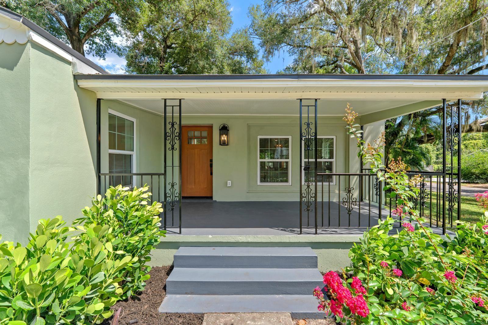 FULLY RENOVATED WITH A GUEST HOUSE in the coveted Hampton Terrace neighborhood! This charming 1940's cottage and guest house weren't lightly rehabbed - Both were GUTTED with all the big ticket items completely updated. It's not often a house remodeled to this extent comes on the market, let alone one where BOTH structures have been completely redone. The main house is nearly 1,400 square feet and features an amazing owner's suite with THE BEST bathroom, a guest bedroom and bathroom, a bonus room/office space, living room, dedicated dining room, and phenomenal kitchen as well front and back porches! The 500 square foot DETACHED guest house features a living room, kitchen, in unit laundry, private bedroom, full bathroom, and great closet space. This is a corner lot with the main house facing one street and the guest house facing another making access VERY PRIVATE for both units. Aesthetically both houses are beautiful and they both come with all new windows, new roofs, full electrical rewires with new panels, updated plumbing, new insulation, new mini split ACs in the guest house and a new HVAC system including all duct work in the main house, new tankless water heaters, etc. Live in the heart of Tampa in a neighborhood known for craft beer and unique food. Just a few minutes drive to downtown Tampa, Sparkman Warf, Armature Works, Channelside, Water Street, Midtown, Tampa International Airport, Bayshore Boulevard, Hyde Park, the Riverwalk, the Straz, Benchmark Arena to watch the Lightening play, Raymond James Stadium to catch a Bucs game, and soon the new Rays stadium! This is Tampa living at its best!