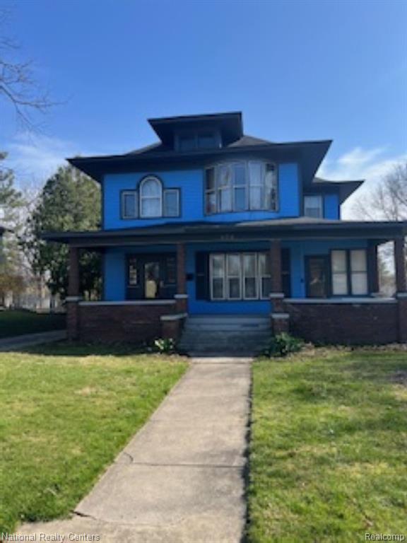 Welcome to 404 Main Street – a charming and historic home nestled in the heart of downtown Fenton. This beautifully preserved property offers the perfect blend of timeless character and modern convenience, all within walking distance to local shops, restaurants, and everything downtown has to offer. This spacious home features four bedrooms and two full bathrooms, providing plenty of room for family, guests, or a home office setup. Inside, you’ll find a generous layout ideal for both everyday living and entertaining. Situated on a .34-acre lot, the home also includes a detached garage for extra storage and parking. Enjoy relaxing mornings or evenings on the large covered front porch, and appreciate the convenience of a full basement and a newer air conditioning unit for year-round comfort. All appliances are included, and to give you peace of mind, a home warranty is also provided. Don't miss this opportunity to own a piece of Fenton’s history with the modern perks you’re looking for