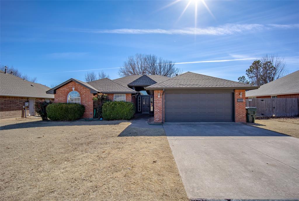 GREAT INVESTMENT OPPORTUNITY OR MOVE IN WITH YOUR FAMILY! This 3 bed 2 bath beauty located in the highly coveted BERKELEY ADDITION is only minutes away from I-35 close to restaurants, schools, shopping malls, and your neighborhood market. Don't miss your chance to see this one in the heart of West Norman. The home features a split open floor plan perfect for entertaining guests and family. High ceilings, tile flooring, spacious bedrooms, brick fireplace, 2 eating spaces, and tons of storage. The master suite comes equipped with dual vanities, jetted tub & shower, and walk-in closet. Exterior paint was done in last 10 years. Roof replaced 2022. This one will not last long. Schedule your showing today.