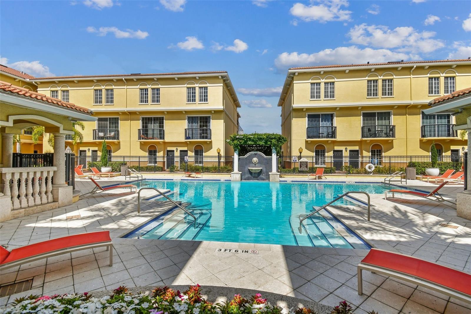 One or more photo(s) has been virtually staged. Welcome to the Heart of South Tampa’s Coveted Westshore District! Live the lifestyle you’ve always dreamed of in this beautiful 3-bedroom, 3 FULL bath townhome with a private 2-car garage, nestled in one of Tampa’s most desirable neighborhoods. Perfectly combining modern luxury, thoughtful design, and an unbeatable location, this home is a true gem you won’t want to miss. Step inside and be welcomed by dramatic high ceilings, an airy open-concept floor plan, and sun-drenched living spaces that radiate warmth and style. The chef’s kitchen is a culinary delight, with a seamless flow into the living and dining areas—ideal for both entertaining and everyday comfort. Each spacious bedroom includes its own private full bathroom, offering comfort, privacy, and flexibility for families, guests, or roommates. The home has been freshly painted and meticulously maintained, with recent upgrades including a brand-new refrigerator (Aug 2024), new electric range/stove (July 2025) new washing machine (2025), and a complete HVAC system (2022). Enjoy the peace of mind and low-maintenance lifestyle that comes with a professionally managed community. Residents have access to resort-style amenities including a sparkling pool, well-appointed clubhouse, modern fitness center, and beautifully maintained green spaces. Located just minutes from downtown Tampa, Hyde Park, Bayshore Boulevard, top-rated schools, shopping, fine dining, and Tampa International Airport, this home offers the perfect blend of urban convenience and neighborhood charm. Cordoba Beach Park properties have limited 3 bedroom units with this layout and rarely come to market. Don’t miss your opportunity—schedule your private showing today and discover the very best of South Tampa living.