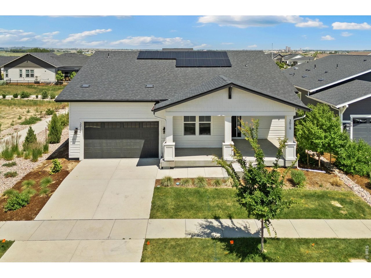 NEW CONSTRUCTION with access to Richard's Lake!!! Home has never been lived in and comes with newly installed fenced backyard!! RANCH living in this patio home in the Sonders community backing to open space. This former model home has never been occupied and is being sold FULLY FURNISHED, showcasing high-end finishes throughout and offering the feel of brand-new construction without the wait. The spacious main living area is filled with natural light from expansive windows and offers seamless flow between the kitchen, dining area, and living space, ideal for both everyday comfort and entertaining. The kitchen features quartz countertops, stainless steel appliances, a large island, and a pantry, giving you room to prep, serve, and gather, all in one inviting hub. Two private bedroom suites provide comfort and convenience on the main level. The primary suite stands out with vaulted ceilings, a luxurious five-piece ensuite bath, and a generous walk-in closet. A dedicated office offers flexibility and can easily serve as an extra bedroom if desired. Downstairs, the finished basement expands your options with a large entertainment area and two additional bedrooms, perfect for guests, hobbies, or a creative space. The concrete patio out back offers a clean, low-maintenance outdoor space ideal for relaxing, grilling, or enjoying the peaceful open views, with a newly installed fence added to the backyard. Enjoy exclusive access to Richards Lake for a private escape to paddleboard, kayak, or simply unwind by the water's edge. More amenities are coming soon, including a pickleball court, outdoor pool, clubhouse, and parks. Located just five miles from Downtown Fort Collins, this home offers convenient access to shopping, dining, and entertainment. This is luxury, lifestyle, and location all in one!