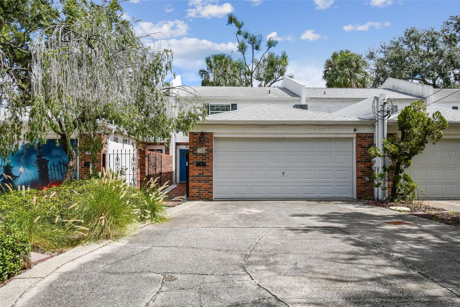 WAIT A MINUTE!!! NO HOA. NO CDD. BACK YARD & HIGH AND DRY through the 2024 hurricane season (Zone X500-flood insurance NOT required)!
Tucked away on the edge of Beach Park, this beautifully updated South Tampa townhome delivers all the comfort and convenience of city living — without the restrictions. Enjoy the freedom of ownership with no HOA fees, no CDD, and peace of mind knowing this property has never flooded.

Step inside to find a bright, open floor plan designed for easy living and entertaining. The spacious living and dining area flows seamlessly together, anchored by rich travertine tile flooring. The kitchen features solid wood cabinetry, granite countertops, stainless steel appliances, large pantry and a spacious breakfast nook with a custom built-in for added storage — perfect for morning coffee or casual meals.

Upstairs, retreat to the generously sized primary suite complete with a walk-in closet and updated en suite bathroom. Two additional bedrooms and a full guest bath provide plenty of room for family or visitors. Large major items are in great shape! Roof installed in 2019, A/C system in 2020 and the 50 gallon water heater is 2021. Bring your compatible portable generator because this house has a 220V 50 AMP generator outlet wired into the main panel for peace of mind to run basic electrical equipment in case of power outage.

Out back, enjoy a rarity for South Tampa townhomes- a private backyard— an ideal space for outdoor dining, gardening, or pets. A new fence, in the style of the buyer’s choice, will be installed to divide the two yards, creating your own private oasis.

With its unbeatable location just minutes from Tampa International Airport, Downtown Tampa, I-275, and the Veterans Expressway, this home offers the best of South Tampa living — low maintenance, move-in ready, and full of charm.