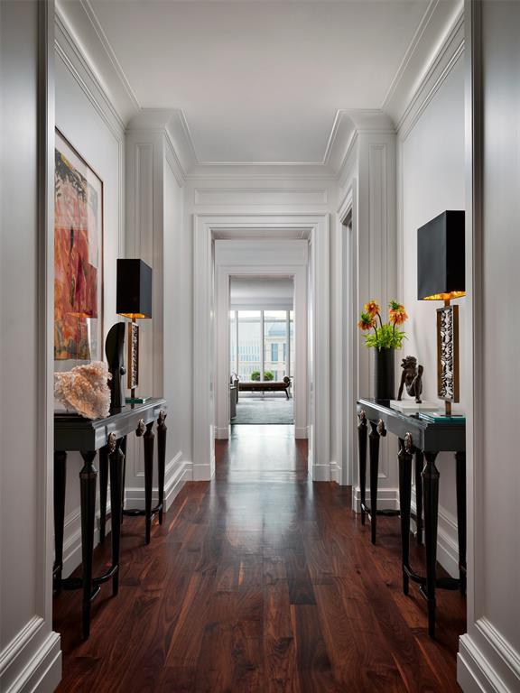 Welcome to an unparalleled living experience at 2525 N Pearl St in the heart of Dallas, TX. This exquisite sub-penthouse residence features an impeccable blend of contemporary design and sophisticated style. Fully furnished (see Agent Remarks for exceptions) and designed by award winning and nationally published Dallas designer. This home is a sanctuary of comfort and elegance for your most discerning client.The expansive living area features floor-to-ceiling windows for an abundance of natural light and offer breathtaking city views. A large, private terrace offers a place to relax or entertain outside. Beautiful, well appointed chef's kitchen and gorgeous wet bar with room to store 150 bottles of wine are perfect for entertaining. Features include electric shades, built-ins, ample storage, integrated sound system, lutron led lighting, Crestron AV, 7 zone ac with thermostat in each room, and water filtration system.A true two primary bedroom plan offers generous bedroom spaces along with enormous custom closets and beautiful, spa-like bathrooms for each room. Generous living spaces and sleek, sophisticated space for tv room or office. Residents of this prestigious building enjoy a wealth of amenities, including a fully equipped gym for residents, access to the Ritz spa, pool, and an on-site restaurant. This stunning apartment home has everything the most sophisticated client could ask for.
