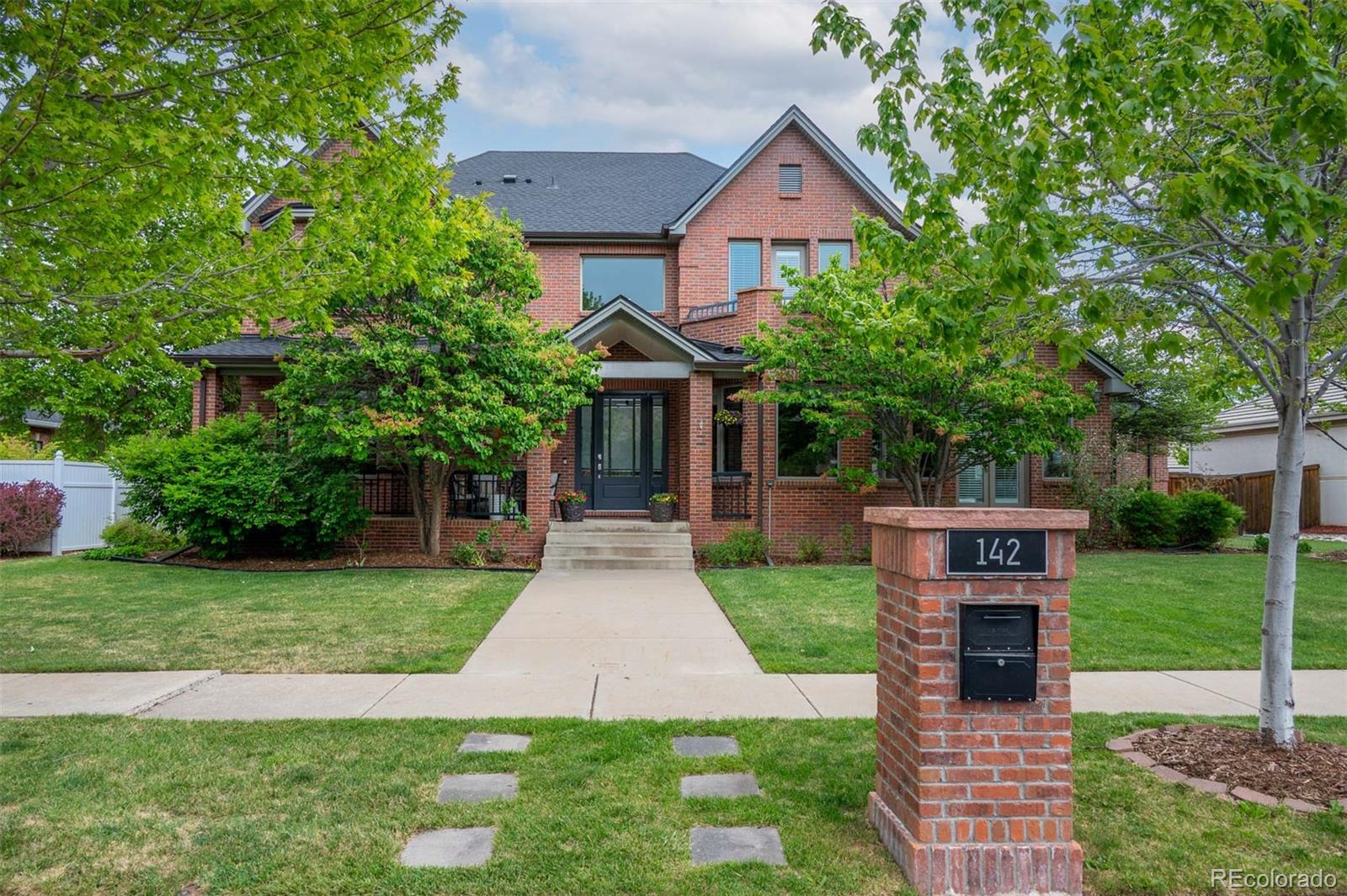 Elegantly remodeled, immaculate home in exclusive Park Heights in Lowry. Gorgeous open floor plan on main level with chef’s dream gourmet kitchen, double ovens, dishwashers and pantries; high-end finishes; huge primary suite with high ceilings and large attached bonus room; beautiful refinished hardwood floors throughout; finished basement with equipped gym and multiple TV’s; whole house humidifier; new hail-resistant roof (2023); elevator to 3 levels; oversized 3 car garage with elevator access and epoxy floor; large professionally maintained yard with BBQ, dining area and TV; built-in Sonos speakers. Close to schools and Lowry shopping; Easy access to Cherry Creek and downtown. Price per sq ft. well below replacement cost and below most recent sale in the neighborhood.