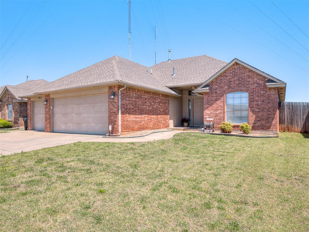 Seller is motivated and is ready to work with a serious buyer - schedule your showing and submit your offers today! This is a home that immediately feels warm, inviting, and hard not to picture yourself in. The very moment you walk through the door - the natural light, tall ceilings, and comfortable layout create a space that just feels like home. The living area offers the perfect balance of openness and coziness with a beautiful fireplace, large windows, and room to truly relax or entertain.The kitchen is filled with beautiful rich cabinetry, generous counter space, and the kind of storage buyers are constantly searching for. In the primary suite, you’ll find a spacious Australian closet, a relaxing soaking jetted tub, separate shower, and a private retreat designed to actually feel like a retreat. The large room adds even more convenience to the thoughtful layout.Outside -  the covered back patio and fenced backyard create the perfect setup for summer evenings, pets, entertaining, or simply enjoying a quiet night at home. And one of the standout features buyers know is hard to find — the highly sought-after 3-car garage — offers extra space for parking, hobbies, storage, or a workshop setup without sacrificing driveway space or curb appeal.Homes with this kind of layout, storage, functionality, and overall feel tend to get attention quickly — especially when they’ve been this well maintained. This one checks all the boxes buyers have been waiting for and then some.