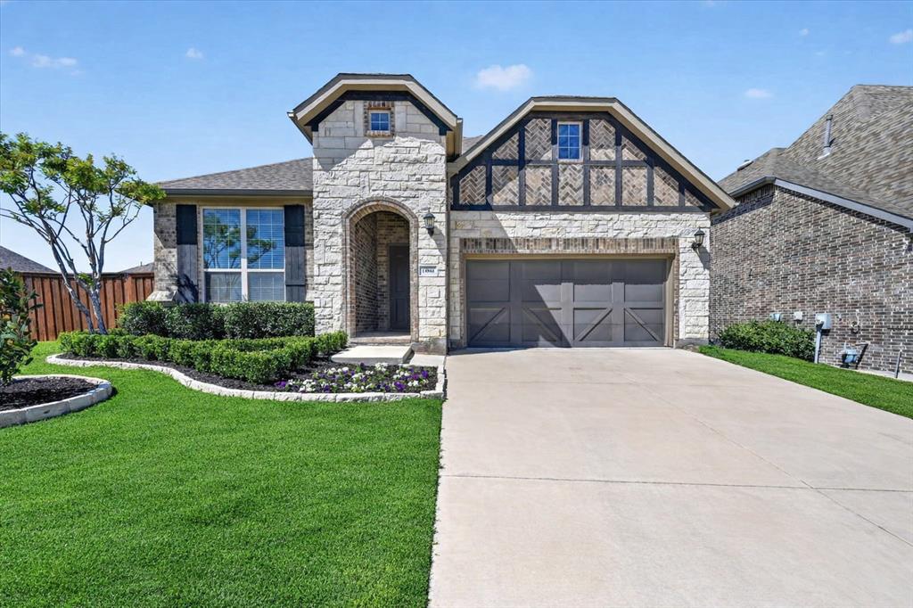OPEN HOUSE — Sunday, April 19th from 1:00–3:00 PM.  This house comes with a REDUCED RATE as low as 5.750% (APR 5.988%) as of 04-14-2026. This is a seller paid rate-buydown that reduces the buyer’s interest rate and monthly payment. IN ADDITION, the Seller is ALSO contributing towards a 2-1 Temporary Buydown, reducing the Buyer’s payment, BASED ON A RATE OF 3.750% (APR 5.988%) as of 4-14-2026, for the First Year.  Terms apply, see disclosures for more information.Welcome to this beautifully designed 3-bed, 2-full bath home offering 2,006 square feet of thoughtfully crafted living space.  Built in 2019 and sitting on a generous 7,492 sq ft corner lot, this modern gem combines stylish finishes with everyday functionality, and an abundance of natural light throughout.At the heart of the home, an open-concept layout seamlessly connects the kitchen, dining, and living areas — perfect for entertaining or simply enjoying everyday life. Retreat to the spacious primary suite, tucked away from the secondary bedrooms for ultimate privacy and lined with a wall of windows into the backyard. The primary ensuite bath features a luxurious soaker tub and double sinks, while the walk-in closet offers a private entrance directly into the laundry room for maximum functionality. The two secondary bedrooms share a well-appointed bath conveniently positioned between them, ideal for family or guests.Step outside to your own backyard oasis, complete with a covered patio and firepit making it the perfect setting for cool Texas evenings and weekend gatherings.Residents enjoy an exceptional array of amenities including scenic fishing lakes, resort-style pools, splash pads, a basketball court, and an indoor event center. Explore miles of hiking and biking trails or gather with neighbors at the stunning community event lawn, framed by serene lakes and cascading waterfalls.Don't miss this move-in ready home that checks every box!