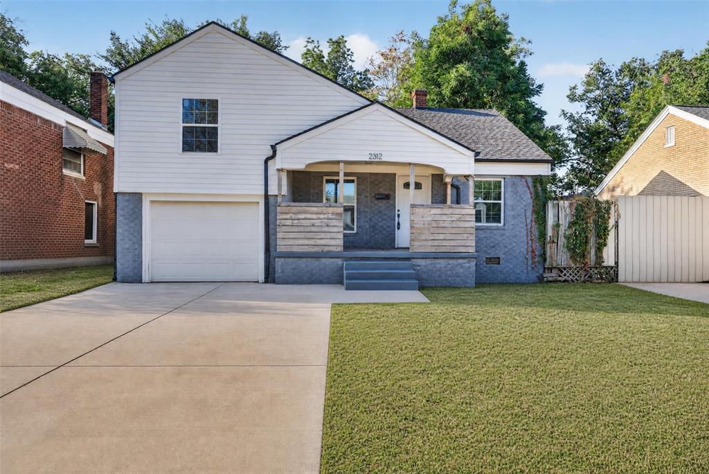 This well-located home offers a comfortable one and one half-level layout with practical living spaces and classic appeal. The floor plan provides two bedrooms, a functional living area, and a seamless flow suited for everyday living. Covered porch and patio areas extend the living space outdoors, offering a welcoming setting for relaxing or entertaining.Situated on an interior lot with a concrete drive, the property benefits from a convenient location near major roadways, shopping, dining, and local amenities. The converted garage adds flexibility for interior use, storage, or additional living space depending on future needs.A solid opportunity in an established neighborhood with strong accessibility and long-term potential.Property is tenant occupied—please do not disturb tenants.