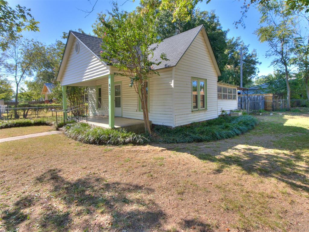 Discover a high-potential investment in the heart of Norman with 433 E Apache St. This 1-bedroom, 1-bath classic bungalow (644 ft&#178;) sits on a generous corner lot (~5,227 ft&#178;) and boasts hardwood floors, interior utility, a storm shelter, and established infrastructure upgrades. Recent upgrades to the roof, electrical and plumbing as well as newer vinyl windows. Ideal for a buy-and-hold investor or turnkey rental, its proximity to downtown Norman makes it highly desirable to tenants seeking charm, affordability, and location. Properties like this are becoming rare in this part of Norman. Don’t miss your chance to start or one or add this to your portfolio.