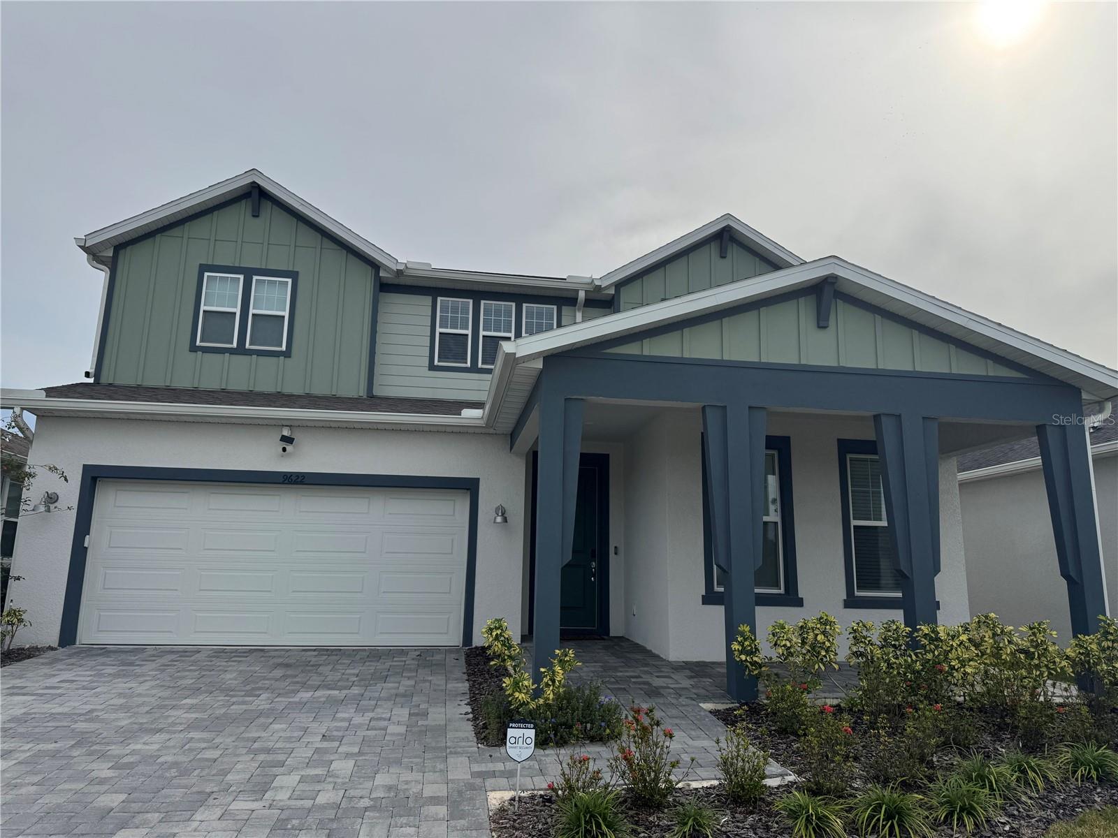 Discover a residence that blends elegance, spaciousness, and modern design in every detail. This Imperial model from the exclusive Forever series sits on a premium oversized homesite and showcases over $70,000 in upgrades, along with high-end finishes and thoughtfully designed spaces for comfort and style. The home features 5 bedrooms, 3.5 bathrooms, a versatile loft, walk-in shower, formal dining room, a generous gathering room, and abundant storage throughout.
The gourmet kitchen is the centerpiece of the home, offering a large island perfect for entertaining, upgraded pendant lighting, a spacious walk-in pantry, built-in stainless-steel KitchenAid appliances, 42” Sinclair cabinetry, Lyra quartz countertops, and a designer tile backsplash. This area seamlessly connects to the café and gathering room, both of which overlook the extended covered lanai.
The owner’s suite bathroom offers a serene, modern feel, with a Maple quartz, an upgraded glass shower door, and enhanced shower tile. The home also includes a laundry room with an upgraded sink and a variety of carefully selected finishes throughout the layout.
For added convenience and peace of mind, the property includes full exterior fencing, a security system, a smart doorbell, and a smart lock.
EverBe is a master-planned community designed to elevate everyday living. Its prime Orlando location, with quick access to 417 and 528, offers miles of walking trails, Wi-Fi–enabled green spaces, outdoor recreation areas, a fitness center, a resort-style clubhouse and pool, and a waterfront amenity center.
This is the perfect home for those seeking space, luxury, and a strategic location in one of Central Florida’s communities of growth and future potential.