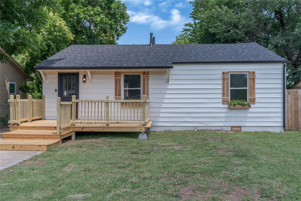 Completely remodeled and move-in ready in South OKC! This top-to-bottom renovation blends classic charm with a fresh, modern feel, all in a highly convenient South Oklahoma City location with quick access to I-44, downtown OKC, and the metro's major commuting hubs. No detail was spared. The home features brand-new electrical, plumbing, roof, and doors, plus newer energy-efficient windows — so you can move in with total peace of mind. Inside, refinished original hardwoods pair beautifully with plush new carpet, all framed by sleek new lighting throughout. At the heart of the home is a fully transformed open kitchen with new countertops, crisp cabinetry, durable tile flooring, and brand-new appliances, including a dishwasher, microwave, and garbage disposal. Both bathrooms have been elegantly updated with new tile and modern vanities, and a massive, brand-new front porch extends your living space outdoors — perfect for slow morning coffees. Worry-free systems and stylish finishes. Reach out today to schedule a tour before it's gone!