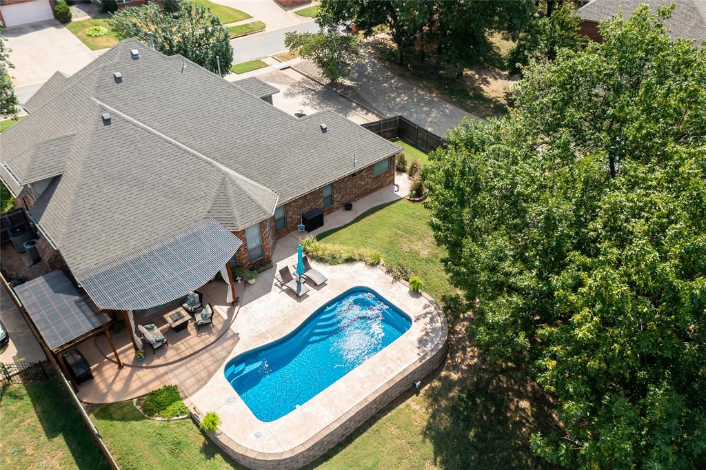 Stunning Greenbelt Retreat with Pool and Creek AccessNestled on a picturesque greenbelt lot, this beautifully maintained home offers breathtaking views of the greenbelt and pool through expansive picture windows that fill the home with natural light. The spacious kitchen is designed for both everyday living and entertaining, featuring abundant cabinetry, granite countertops, a stylish backsplash, updated appliances, and a convenient butler's pantry for additional storage and prep space.The thoughtfully designed main level includes a private primary suite with an en-suite bath, a formal dining room, utility room, butler's pantry, and powder bath, providing comfort and functionality for daily living. Upstairs, you'll find three generously sized bedrooms, a large shared bathroom, abundant storage, and a versatile bonus living area perfect for a game room, media room, home office, or play space.Step outside to your own backyard oasis. The expansive outdoor setting features a sparkling pool, direct greenbelt and creek access, and plenty of room for relaxing, entertaining, or enjoying the surrounding natural beauty.Combining thoughtful updates, flexible living spaces, and an outdoor backdrop, this home offers the perfect balance of comfort, convenience, and scenic living.This exceptional property offers a rare opportunity to enjoy peaceful natural surroundings while still being close to everyday conveniences.