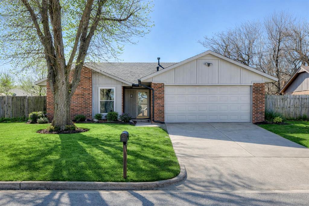 Fall in Love with a Home That’s Already Done for YouTucked away in the peaceful Rambling Acres neighborhood, this completely remodeled 3-bedroom, 2-bath home with a 2-car garage and storm shelter offers the comfort, safety, and style today’s buyers want—without the stress of updates.From the moment you arrive, you’ll appreciate the peace of mind that comes with a NEW roof, NEW gutters, and NEW exterior paint. Step inside to a bright, welcoming interior featuring NEW interior paint, NEW LED lighting throughout, NEW ceiling fans, and NEW carpet in all bedrooms, creating a fresh, move-in-ready feel.The living space invites you to relax around a beautifully refreshed fireplace with NEW accent paint, while NEW sliding glass doors off both the living room and primary bedroom bring in natural light and connect seamlessly to the outdoors—perfect for morning coffee or quiet evenings at home.The kitchen and bathrooms have been thoughtfully updated with NEWLY painted cabinets, NEW black door knobs and pulls, NEW epoxy bathroom countertops, NEW mirrors, NEW plumbing fixtures, and NEWLY refreshed grout on all bathroom tile, delivering a clean, modern look.Additional highlights include recently updated bedroom windows, a storm shelter, and a NEW AC unit to be installed with an acceptable offer, adding long-term value and confidence in your investment.This is more than a house—it’s a place to settle in, feel at ease, and start your next chapter. Schedule your private showing today.