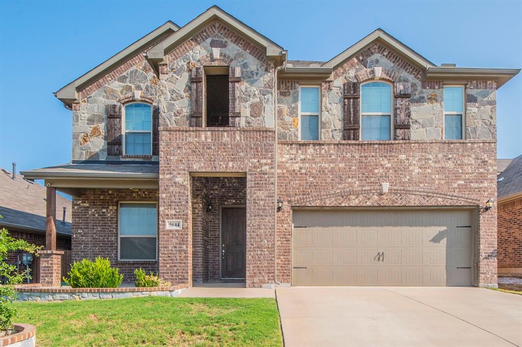 Welcome to 5644 Salt Springs Drive, a beautifully maintained two-story residence nestled in the desirable Marine Creek Ranch community of Fort Worth. Built in 2018, this spacious 3,506 sq ft home offers a perfect blend of modern design and comfortable living.

Step inside to discover expansive living areas filled with natural light, ideal for both relaxing and entertaining. The open-concept layout features a gourmet kitchen with sleek cabinetry, ample counter space, and a large island that flows seamlessly into the dining and family rooms.

Upstairs, you'll find generously sized bedrooms and versatile spaces perfect for a home office, media room, wet bar, or play area. The primary suite is a true retreat, complete with a luxurious en-suite bath and walk-in closet.

Outside, enjoy a low-maintenance 5,706 sq ft lot with a private backyard—perfect for weekend gatherings or quiet evenings. The home also includes an attached garage, a huge shed, a Tesla charging plug, and access to community amenities such as walking trails, parks, and a neighborhood pool.

Located just minutes from shopping, dining, and top-rated schools, this property offers the ideal balance of convenience and tranquility.