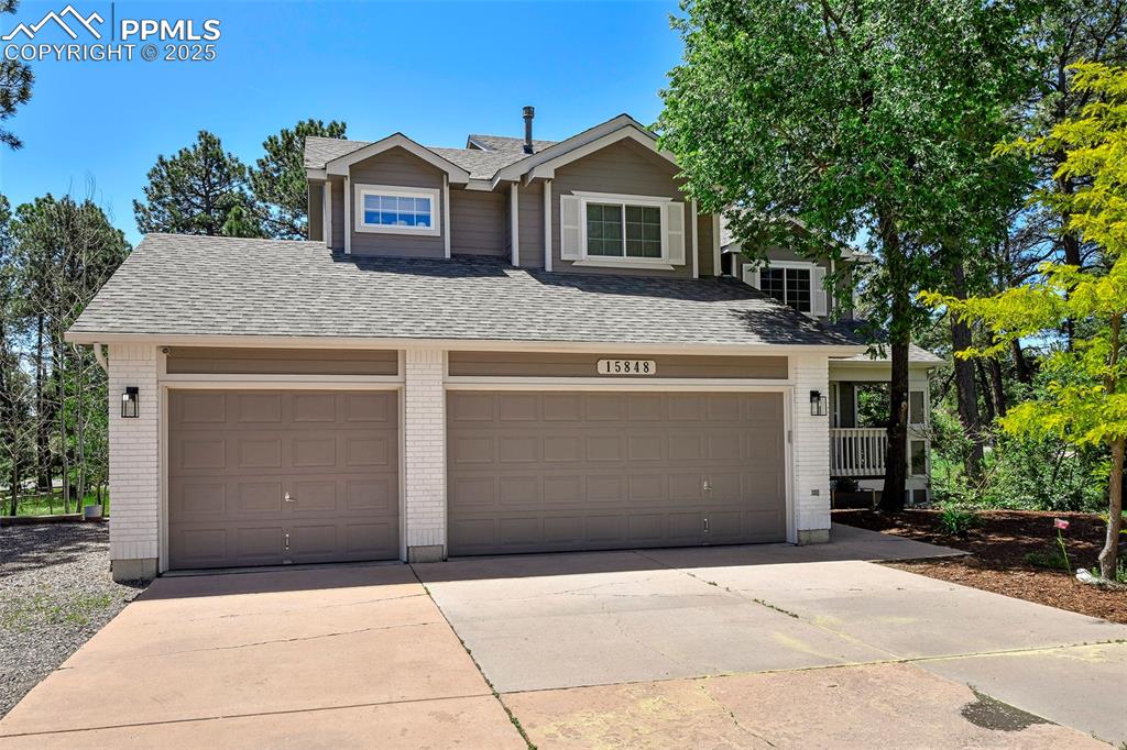 Located in the serene and desirable Fox Run Park area of Colorado Springs, this stunning two-story home offers the perfect blend of privacy, space, and thoughtful updates. Nestled on nearly half an acre surrounded by mature trees and natural landscaping, the property provides a tranquil, park-like setting while still being conveniently close to amenities and top-rated schools.
With over 4,000 square feet of comfortable living space, this five-bedroom, four-bathroom home is ideal for both everyday living and entertaining. The main level features a formal dining room, formal living room, a dedicated office, a cozy family room with a fireplace, and brand-new carpet throughout. The newly stained hardwood floors add warmth and elegance, while fresh interior paint brightens every room. The kitchen opens to the main living spaces, making hosting effortless and inclusive. A brand-new iron rod staircase railing adds a stylish architectural statement, leading to four spacious bedrooms upstairs, including a generous primary suite.
Upstairs, the second-floor bathroom has been tastefully updated, and the new carpet continues throughout for a fresh, cohesive feel. Downstairs, the fully finished basement offers excellent flexibility with a large family room, a fifth bedroom with a walk-in layout, and a full bathroom, perfect for guests or a private retreat.
Step outside and take in Colorado’s beauty from the oversized 21 x 18 composite deck, ideal for entertaining, relaxing, or enjoying peaceful evenings under the stars. The private backyard offers room to garden, play, or simply unwind in nature.
Additional highlights include a three-car garage, two fireplaces, a brand-new hot water heater, and a VA assumable loan—an exceptional opportunity to save significantly in today’s interest rate climate. Located just minutes from the trails and scenic vistas of Fox Run Park, and a short drive to shopping, dining, and I-25 access, this home truly offers the best of Colorado living.