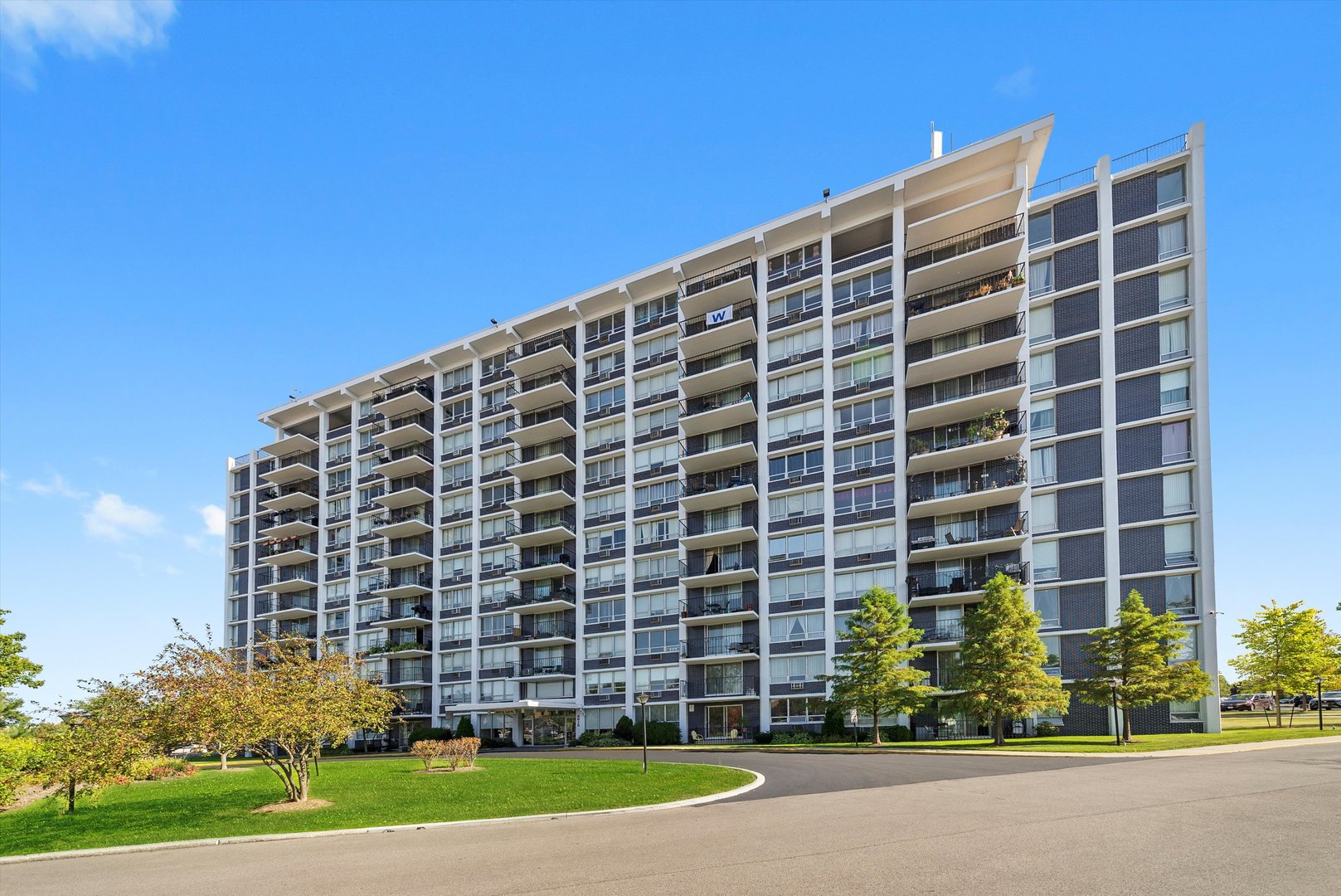 Welcome to this bright and spacious 1-bedroom, 1-bath condo in the highly sought-after Highland Towers. This condo features a large private balcony and a generously sized living room with potential to add a second bedroom if desired. Natural light floods both the living room and bedroom, creating a warm and inviting atmosphere throughout. Your monthly assessment covers almost everything except the electric bill-enjoy the convenience of included heat, gas, water, parking, security, internet, cable/TV, common insurance, exterior and interior building maintenance, lawn care, snow removal, scavenger, clubhouse, pool, party room, receiving room, and more! Located close to shopping, expressways, restaurants, theaters, and with the convenience of the free Niles Bus service, you'll have everything you need right at your doorstep. Please note: No rentals allowed.