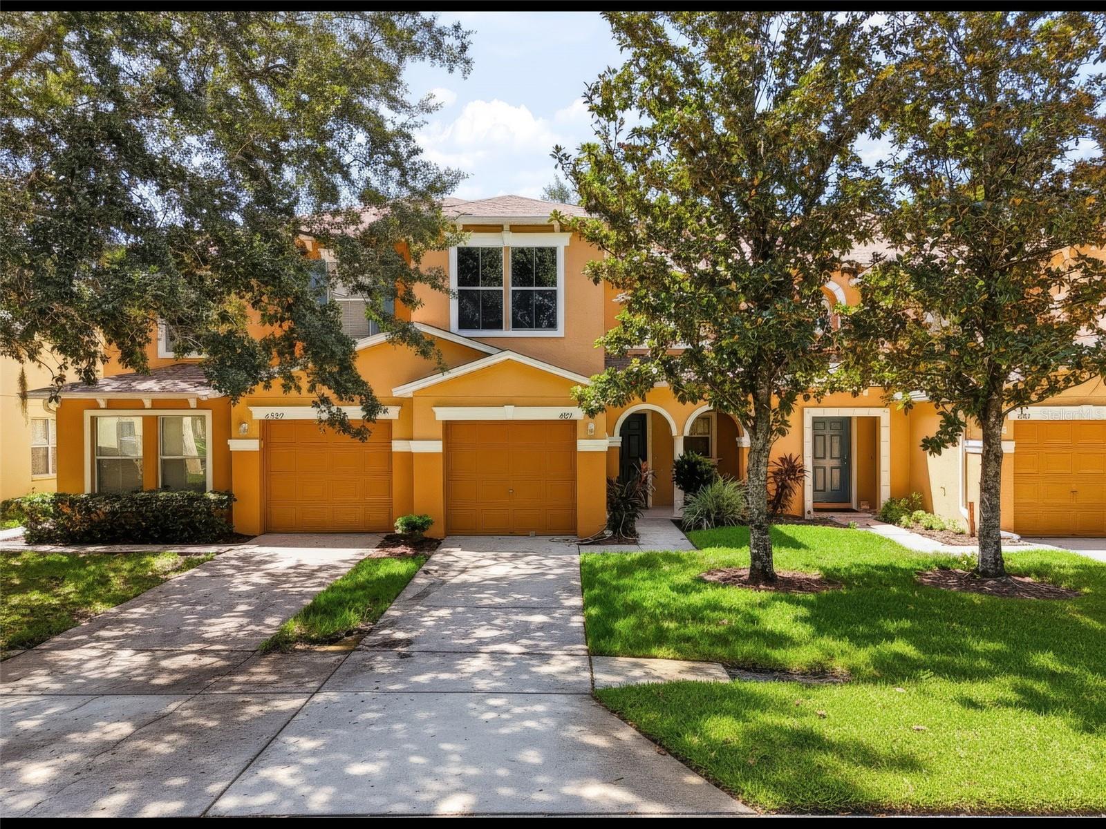 Welcome to this spacious townhome located in the Palmetto Cove community. This well maintained home offers several upgraded features throughout, including crown molding, upgraded light fixtures, and a beautifully finished kitchen with detailed cabinetry, decorative molding, a double Kohler sink, upgraded faucet, and matching hardware.The main level features an open and functional layout along with a convenient half bath. Upstairs, the primary suite includes a walk in closet and a spacious private bathroom featuring a garden tub, dual sink vanity, and separate walk in shower.Step outside to your private rear patio area, offering additional privacy compared to many other units in the community. Palmetto Cove also features a private gated community pool, perfect for enjoying the Florida lifestyle.Conveniently located near major interstates, shopping, dining, and everyday necessities, this townhome offers a great combination of space, comfort, and location. Schedule your private showing today!