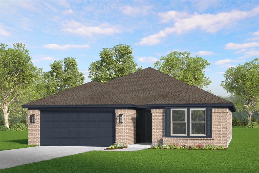 The Dawson is a thoughtfully designed three-bedroom, two-bath home offering 1,295 square feet of comfortable, efficient living. Its open-concept layout creates a natural flow between the living area and kitchen, making it equally suited for relaxed evenings or effortless entertaining.The kitchen is both practical and refined, featuring a spacious island, quartz countertops, a gas range, and extra-tall upper cabinets that provide generous storage while maintaining a clean, tailored look. Just off the garage entry, a mud bench adds a layer of everyday organization.Durable hard surface flooring extends throughout the main living areas, combining style with ease of maintenance. In the primary suite, a dual quartz vanity, tiled shower, and walk-in closet offer a well-appointed retreat. Each bedroom is complete with a ceiling fan, and window blinds are included for a polished, move-in-ready finish.Discover Jackson Creek, an exciting new community now open in the heart of East Edmond at Douglas Blvd. and Coffee Creek Rd. Nestled in the highly-rated Edmond School District, this stunning neighborhood offers the perfect blend of convenience and natural beauty. Enjoy easy access to shopping, dining, and the scenic landscape of rolling hills that make Jackson Creek truly unique. Resort-style amenities await, including a luxurious clubhouse with a community pool, a fun-filled playground, fishing ponds, and peaceful walking trails. Whether you're looking to relax after a busy day or spend quality time outdoors, Jackson Creek has it all.Included features:*Peace-of- mind warranties*10-year structural warranty*Guaranteed heating and cooling usage on most Ideal Homes*Fully landscaped front & backyard*Full Guttering*Fully fenced backyard.Floorplan may differ slightly from completed home.