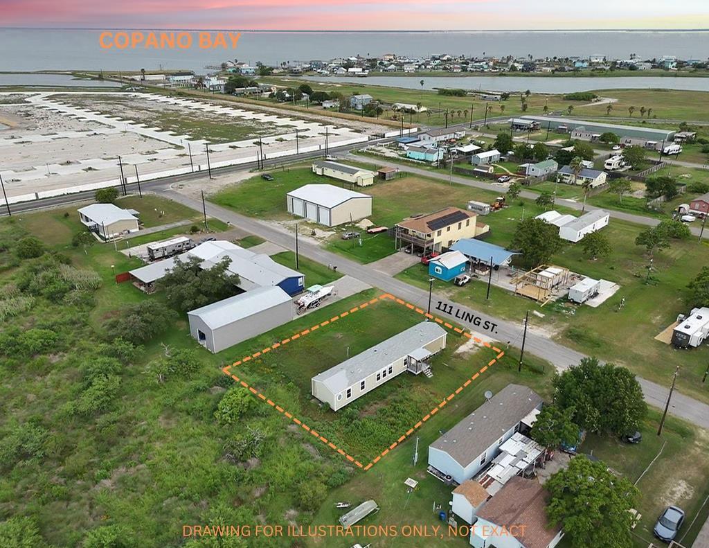 BONUS: 2 LOTS & MOBILE HOME - This 3bed/2bath unit in Copano Cove area is located close to fishing, Little Bay/Rockport Beach, shopping & relaxation. Make it your Coastal Fishing dream!