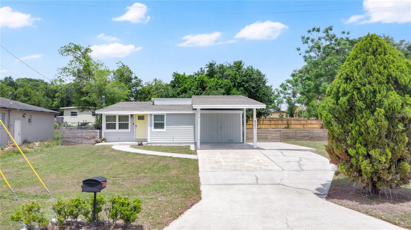 Welcome home to this beautifully updated 4-bedroom, 2-bath gem on a desirable corner lot. Step inside to find a bright, modern kitchen with newer cabinets, granite counters, and stainless steel appliances. The home features a newer roof, newer windows, stylish lighting, and ceiling fans in every bedroom. With tile and real wood floors, the interior feels both elegant and durable. Outside, enjoy a large fenced yard perfect for pets, play, or entertaining. Best of all—no HOA.