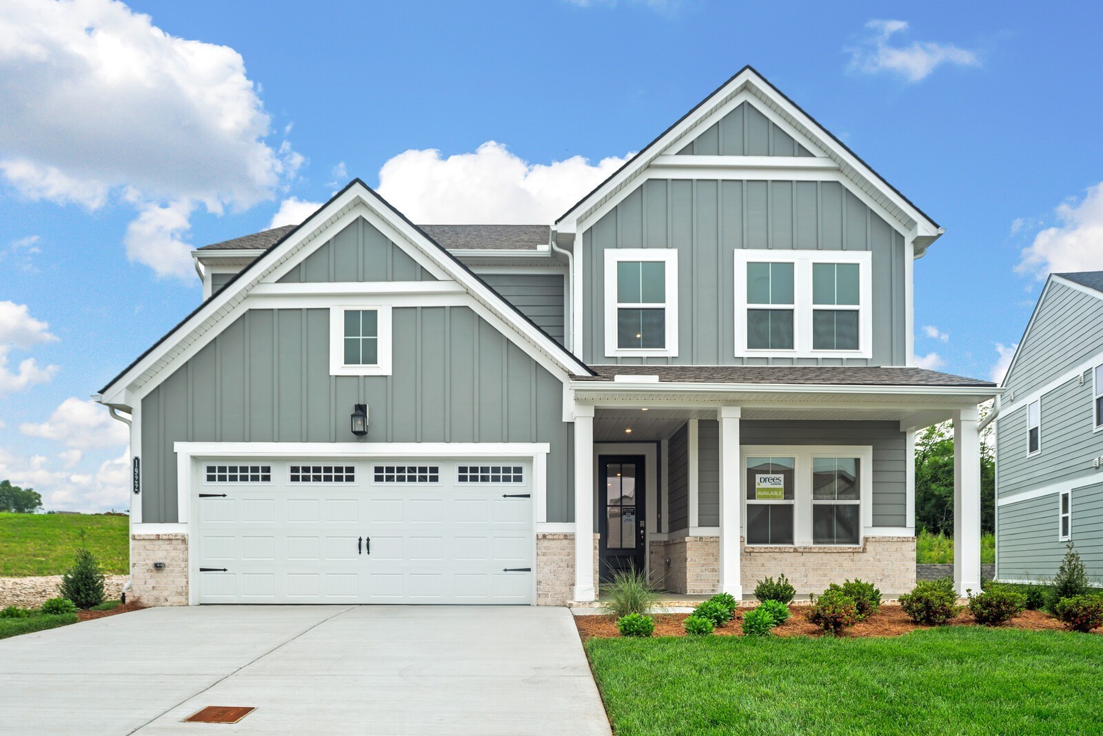 PRICE IMPROVEMENT-BIG FINANCE INCENTIVE! Two large levels of living space, highlighted by an open living area of a family room, dining area and kitchen with an island and large walk-in pantry. This smart design offers a home office with coffered ceilings and Guest Suite on the main level. The second-level loft branches into multiple bedroom suites, including a large primary suite, three bedrooms & two full baths. Enjoy a tiled super shower in the Primary suite. This Kitchen is one level up with a cabinet waste pull out, quartz countertops, 42 inch upper cabinets, under cabinet lighting and push button disposal. Shiplap fireplace w/ cedar mantle in Family room. Laundry room upper cabinets. Wood shelving in Primary walk in closet and pantry. Large covered patio backs to private common area. Community clubhouse, pool, playground and dog park coming soon! Monthly HOA includes internet. Very reputable builder with ten year limited structural warranty!