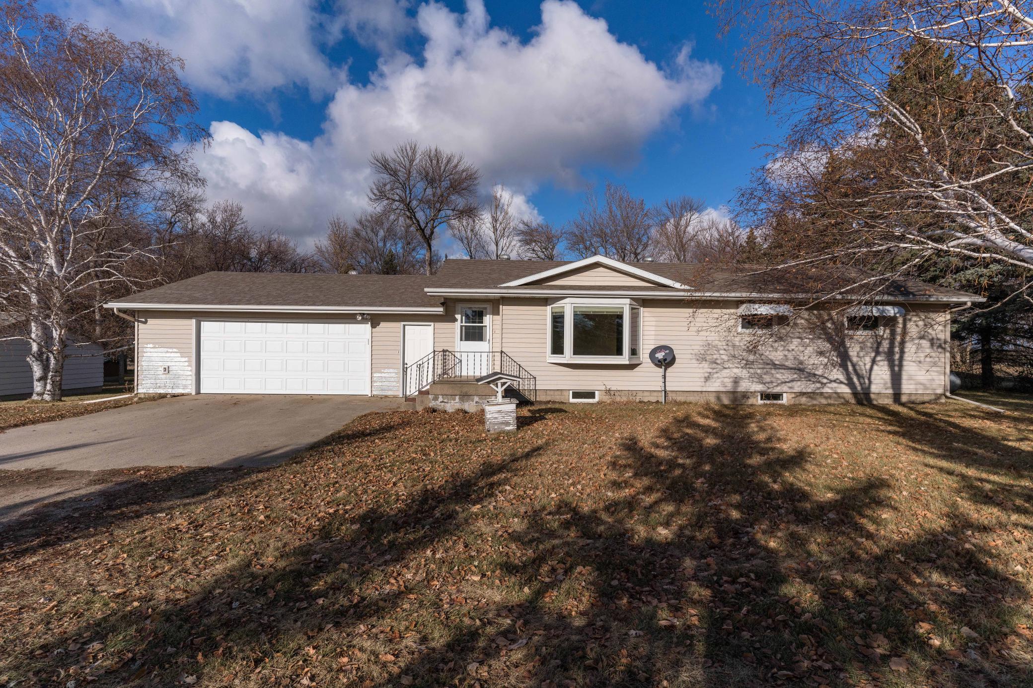 Located approximately 6 miles southwest of Fergus Falls, this property offers a balance between country privacy and proximity to town.  The property spans 1.9 acres and has both an attached and detached garage, providing ample parking and storage space for vehicles and other items along with a spacious outdoor area for various activities and outdoor enjoyment.  With 3 spacious main floor bedrooms, the potential for a 4th bedroom, 2 bathrooms, a main floor living room, large lower level family room, and a 2nd kitchen, the home is suitable for those in need of additional living space and provides comfortable spaces for relaxation and entertainment.  Dual heat (electric and propane), central air, a Kinetico water system, a large Rheem Marathon water heater, and a laundry room contribute to the overall comfort and functionality of the home.  The property also includes a chicken coop for those interested in having country animals.   Don’t miss the opportunity to check it out!