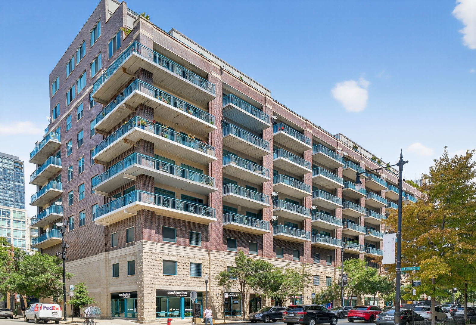 Live in the heart of West Loop! This spacious 2 bed, 2 bath condo combines modern updates with an open-concept design. The kitchen features stainless steel appliances, granite countertops and ample storage, while the primary bath was updated just a few years ago. Enjoy your private balcony, in-unit laundry, garage parking, and a pet-friendly building. All just steps from Fulton Market, top restaurants, shops, and transit-this is city living at its best!