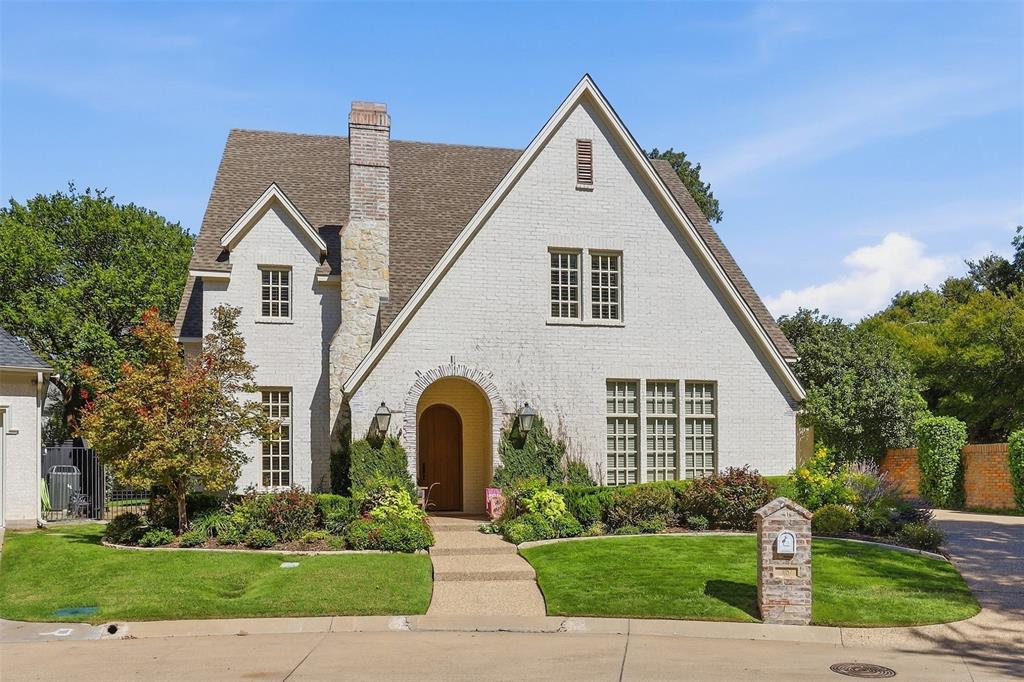 There’s so much to love about this Parkhill Homes home in gated River Elm, starting with its charming brick exterior and arched front door. Inside, wood floors, beautiful millwork, and plenty of natural light make the rooms feel warm and inviting. The spacious living room features a masonry fireplace and built-in shelving, and the kitchen has a large island with seating, gas cooking, double ovens, and a walk-in pantry. A separate dining room makes hosting easy, while the downstairs den and upstairs living area give everyone room to spread out. With four bedrooms and four full baths, the home offers a comfortable layout with the primary suite on the main level. Out back, enjoy afternoons by the private pool or dinner under the covered patio. A three-car garage adds the finishing touch to this lovely Fort Worth home.