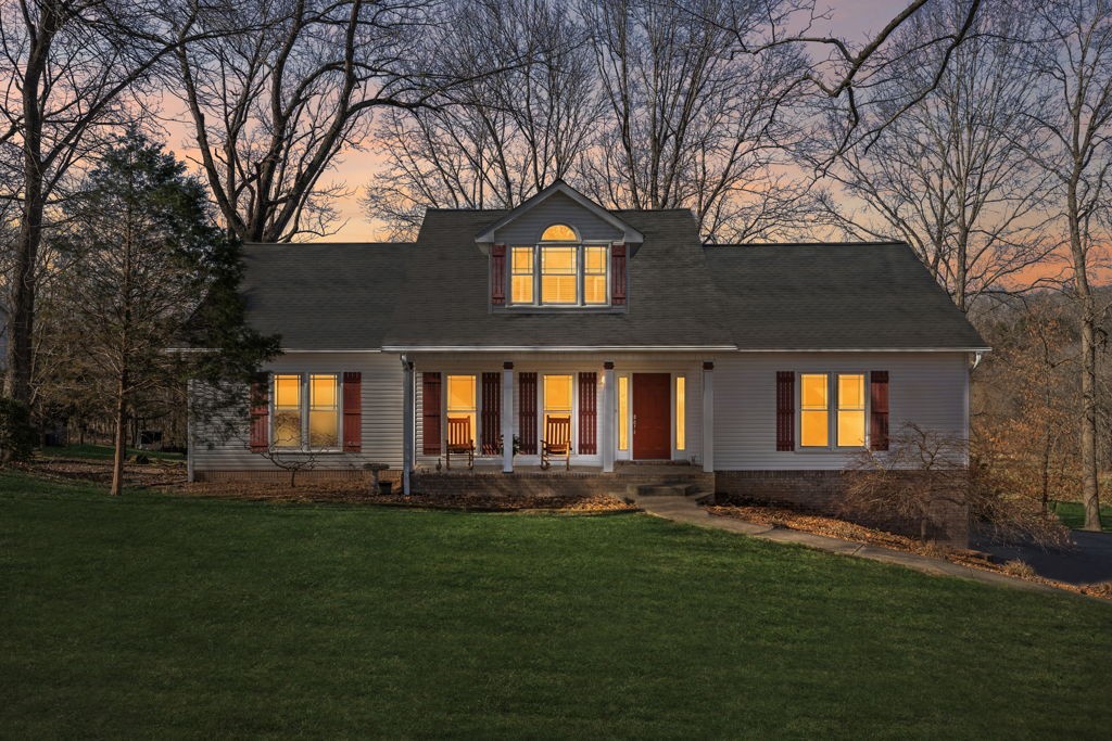 COMING SOON...Tucked away in the exclusive ***Bradbury Farms*** subdivision on nearly 4 unrestricted acres with NO HOA, this exceptional property delivers privacy, flexibility, and elevated living at every turn. Offering over 3,200 sq ft of beautifully functional space including the finished walk-out basement, the home features 4 bedrooms (with easy potential for a 5th) and 4 full baths.The main level impresses with a generously sized entry, French doors leading to a formal dining or private home office space, soaring vaulted living room highlighted by skylights, rich architectural detail, access to your very own Juliet balcony and one of two gas fireplaces. The eat-in kitchen is appointed with solid wood cabinetry, granite countertops, and seamless transition to the screened-in porch and expansive two-tier deck. The spacious primary suite on the main level features a walk-in closet, and private ensuite. Two secondary bedrooms, both with walk-in closets and custom built-ins, complete the main floor.Upstairs, the open loft overlooks the living space below and offers walk-in attic storage plus a second primary suite with clawfoot tub. The finished walk-out basement is designed for entertaining with a second gas fireplace, Italian wood bar, full bath, flexible living space, workshop, and access to the attached two-car garage and carport.Outdoor living shines with an above-ground pool wrapped in a massive deck with private bridge entry, hot tub retreat, fire pit area, storage shed, RV hookups and mature trees. Nearly 4 acres back to the Red River for canoeing, fishing, or floating. No city taxes. Prime location in Bradbury Farms with quick access to Exit 11, the interstate, Nashville, and post. Be on vacation at home! Check out the feature sheet for even more details! Schedule your time now to see this one-of-a-kind property!Showings begin Friday, March 20th.