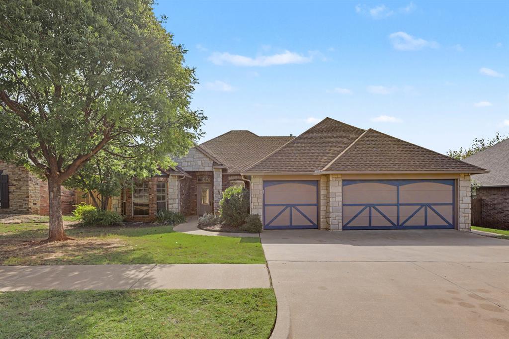 Welcome home to this beautiful 3-bedroom, 2.5-bath home with 2,266 SF in a gated community in northwest Edmond, OK. Situated in the highly desirable west Edmond in the Top-Rated Deer Creek School district. The thoughtfully designed split floor plan offers two living areas, two dining areas, a dedicated office, and a spacious 3-car attached garage. Enjoy the convenience of walking to Deer Creek Elementary School while being close to parks, creeks, fishing, shopping, dining, and major highways throughout the northwest Oklahoma City metro. With generous living spaces, a functional layout, and a convenient Edmond location, this home offers an inviting place to settle in and enjoy.