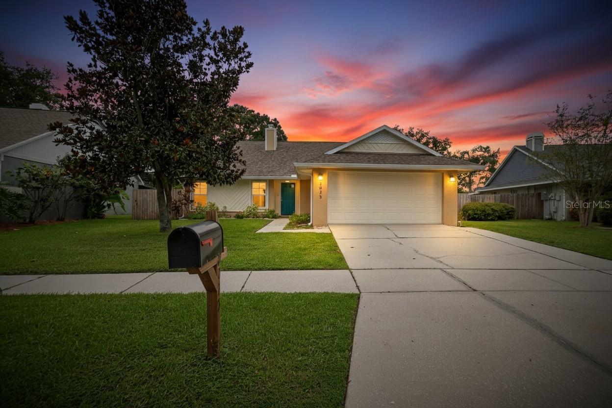 Tastefully updated and just waiting for is its new owners. Check out this BEAUTIFUL MOVE-IN READY home centrally located in South Brandon. Pride in ownership will show through the many updates and upgrades that the home has gone through. As you enter the home, you will notice the wood look tile laid throughout the main parts of the home, perfect for easy maintenance. The split floorplan allows for plenty of privacy while still allowing for a very functional flow through the main part of the home. The kitchen boasts updated cabinets and granite counters, but the real showstopper is the view of the pond from the kitchen window! The primary bedroom has a large walk-in closet, and the secondary bedrooms offer a smaller walk-in closet in each of the rooms. Both bathrooms have been tastefully updated as well. Outside you have a generous sized FULLY FENCED yard. The IMPORTANT UPDATES you can expect are newer roof 2019, new HVAC 2019, new windows throughout 2020-2021, new electrical panel 2020, new hot water heater and new exterior paint completed this month; there's nothing left to do except move in!! This home also went through a 4-PT inspection to ensure a safe home!  Schedule your private appointment today.