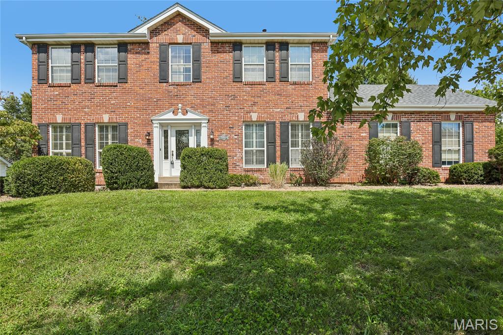 Full of space, potential, and possibilities, this Chesterfield Farms home is ready for its next chapter. Generous room sizes and a flexible floor plan give you the opportunity to add your personal touch and create a home that fits your lifestyle.The main level offers multiple living and entertaining spaces, while the upstairs features generously sized bedrooms. A covered deck extends the living space outdoors, perfect for relaxing, dining, or enjoying the backyard.Chesterfield Farms offers desirable community amenities including a neighborhood pool and tennis courts. The location is also convenient to shopping, dining, parks, grocery stores, and major roadways, making everyday life and commuting easy.With great space, community amenities, and plenty of potential, this home is ready for your vision.